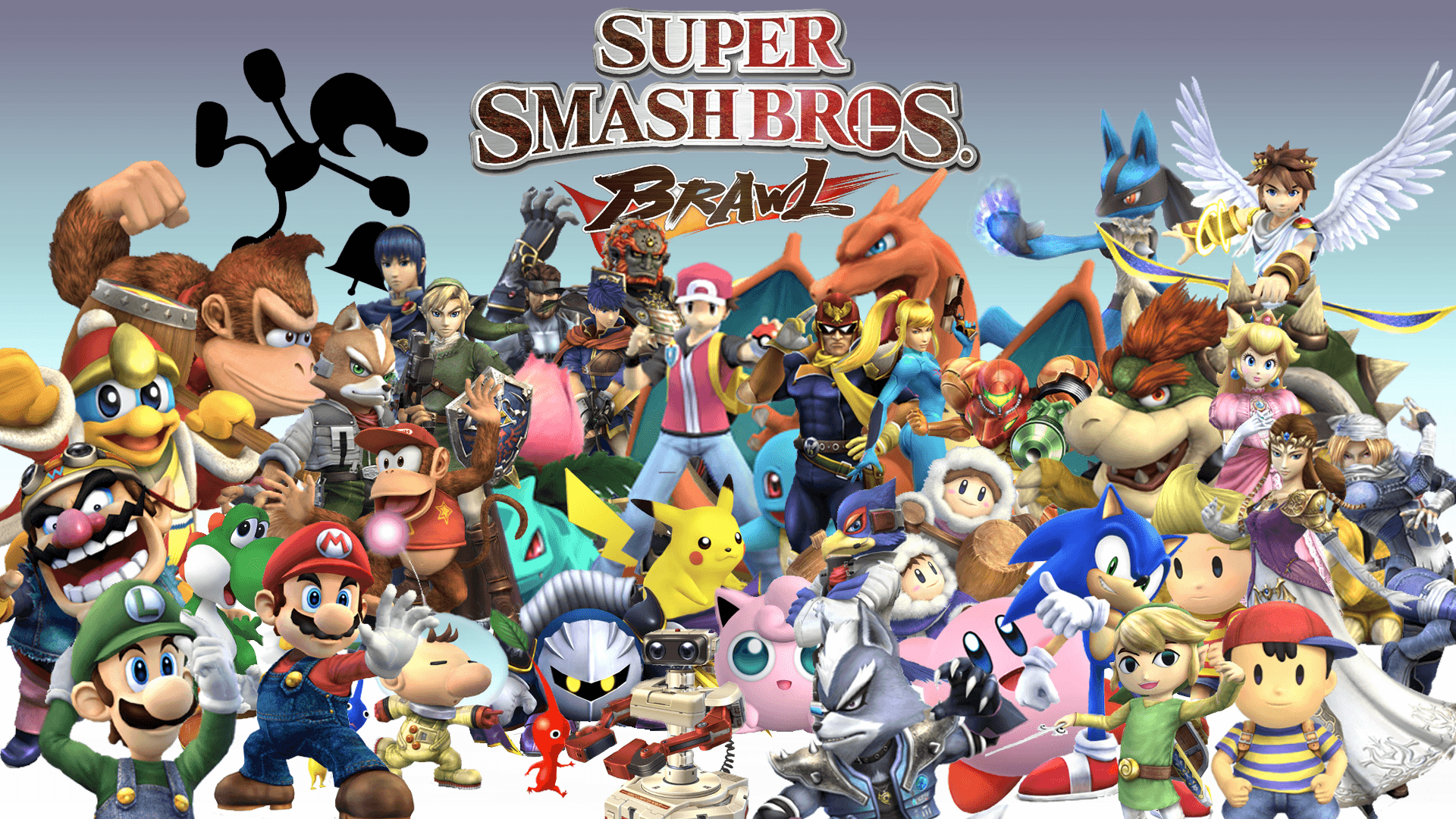 Personaggi Super Smash Bros Brawl, 1920x1080 Full HD 1080p, PC