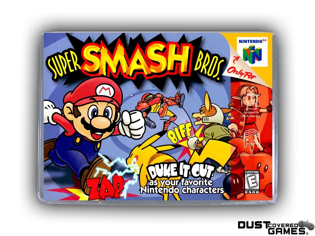 Super Smash Bros N64 copertina, 1024x768 HD, iMac
