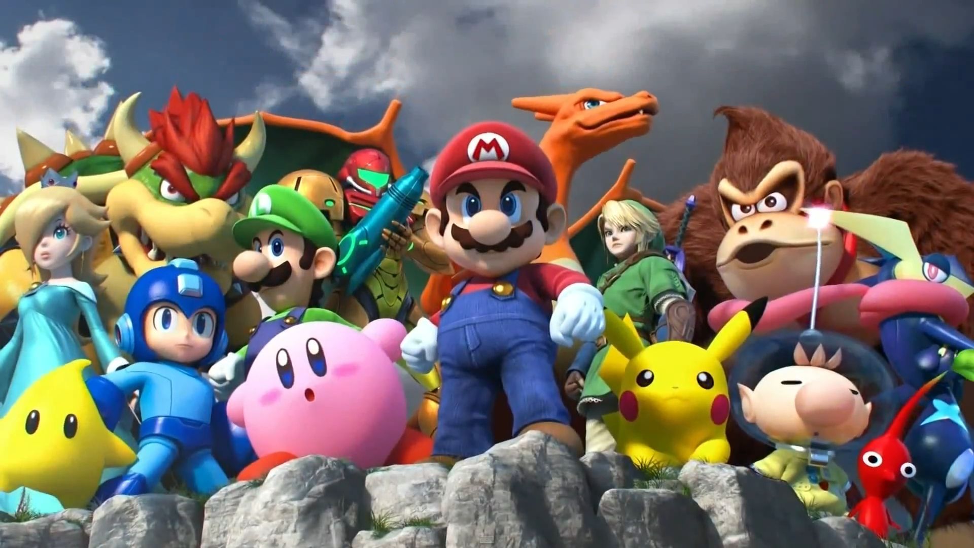 Personaggi Super Smash Bros N64, Nintendo, 1920x1080 1080p, Laptop