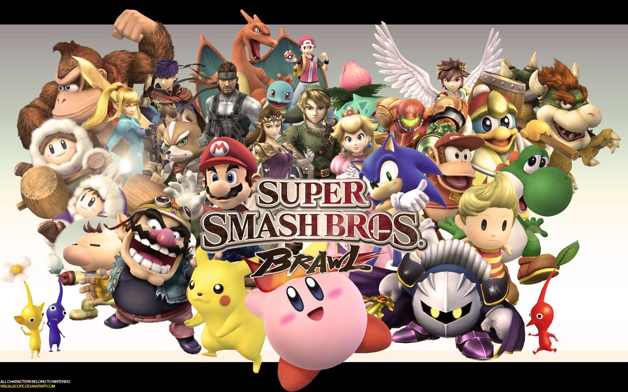 Personaggi Super Smash Bros Brawl, 1280x800 720p, PC