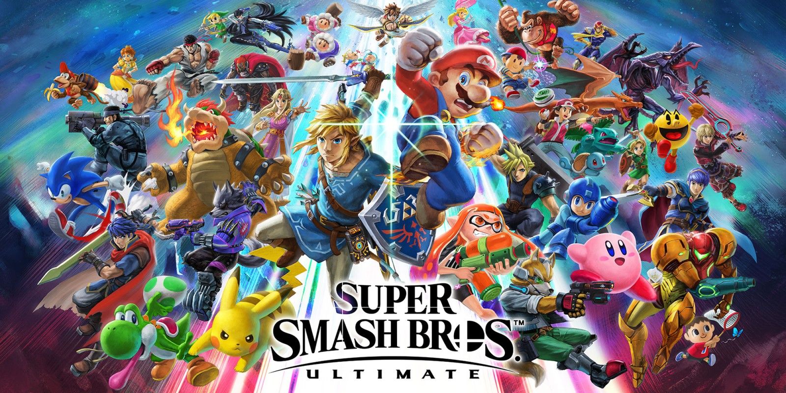 Super Smash Bros Ultimate personaggi, Nintendo, 1600x800 HD, PC