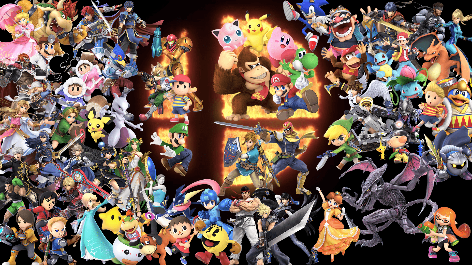 Logo Super Smash Bros N64, 1024x768 HD, PC