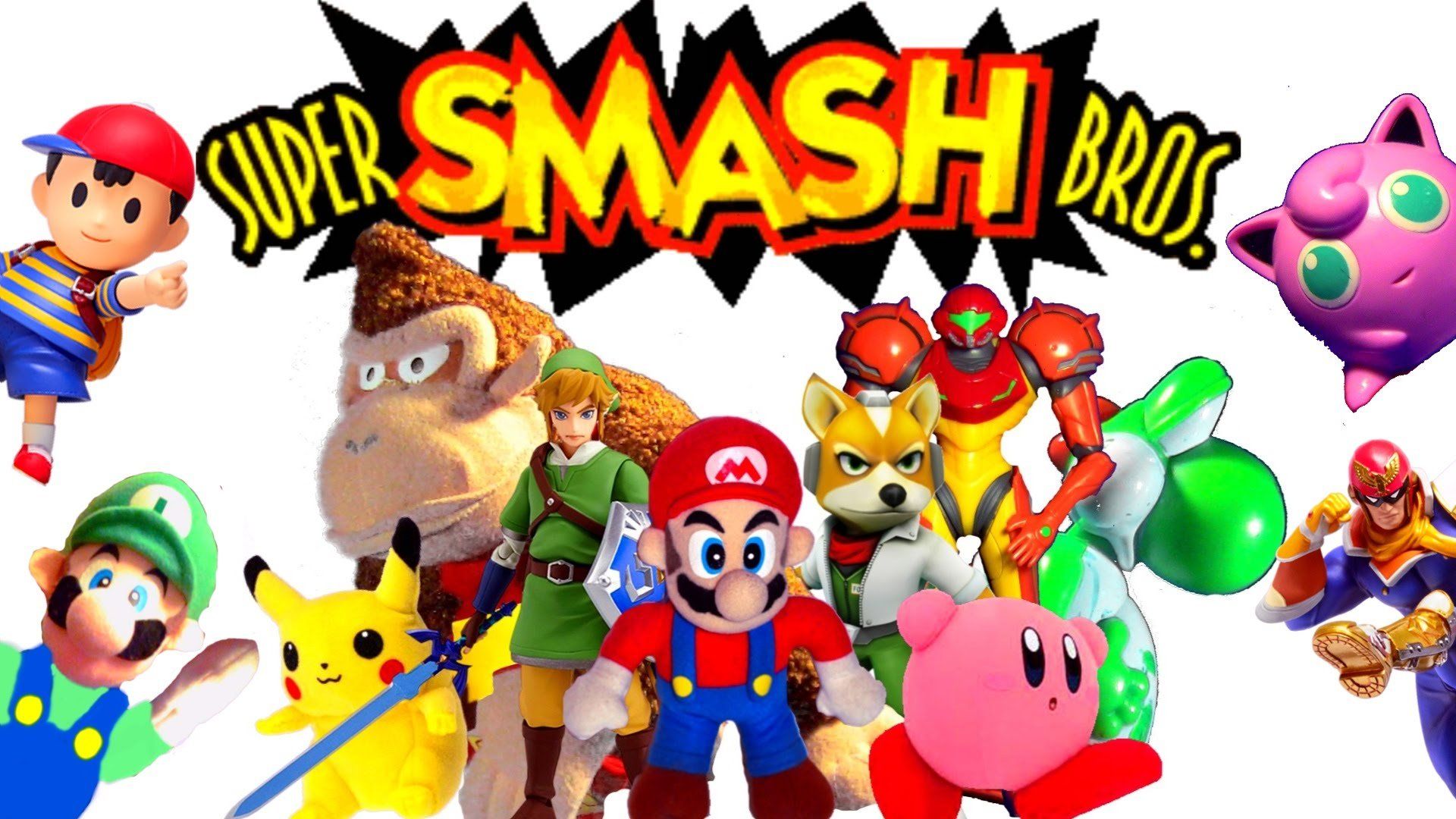 Super Smash Bros personaggi Nintendo 64, 1920x1080 Full HD 1080p, Laptop