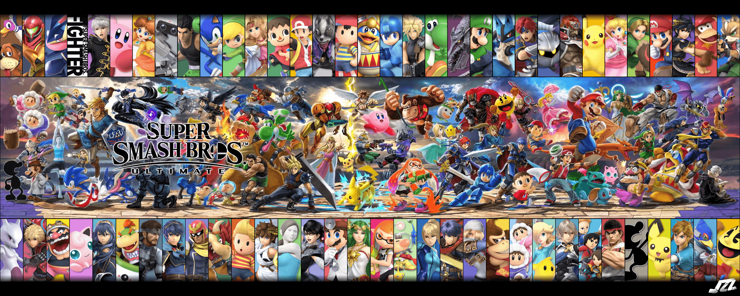 Personaggi Super Smash Bros Ultimate, 2560x1024 21:9, Monitor Gaming