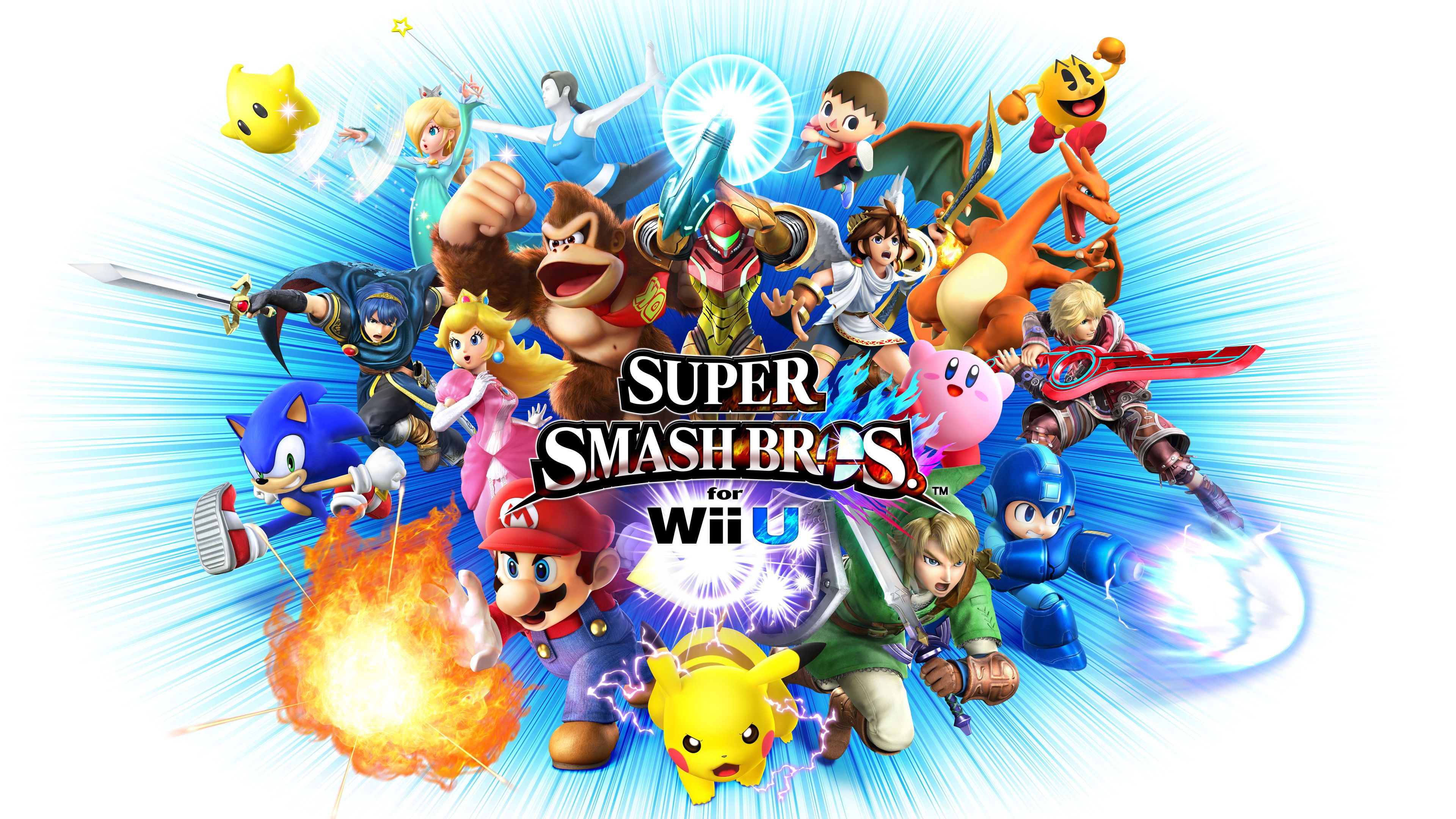 Super Smash Bros Wii U personaggi, 3840x2160 Ultra HD, Monitor 4K