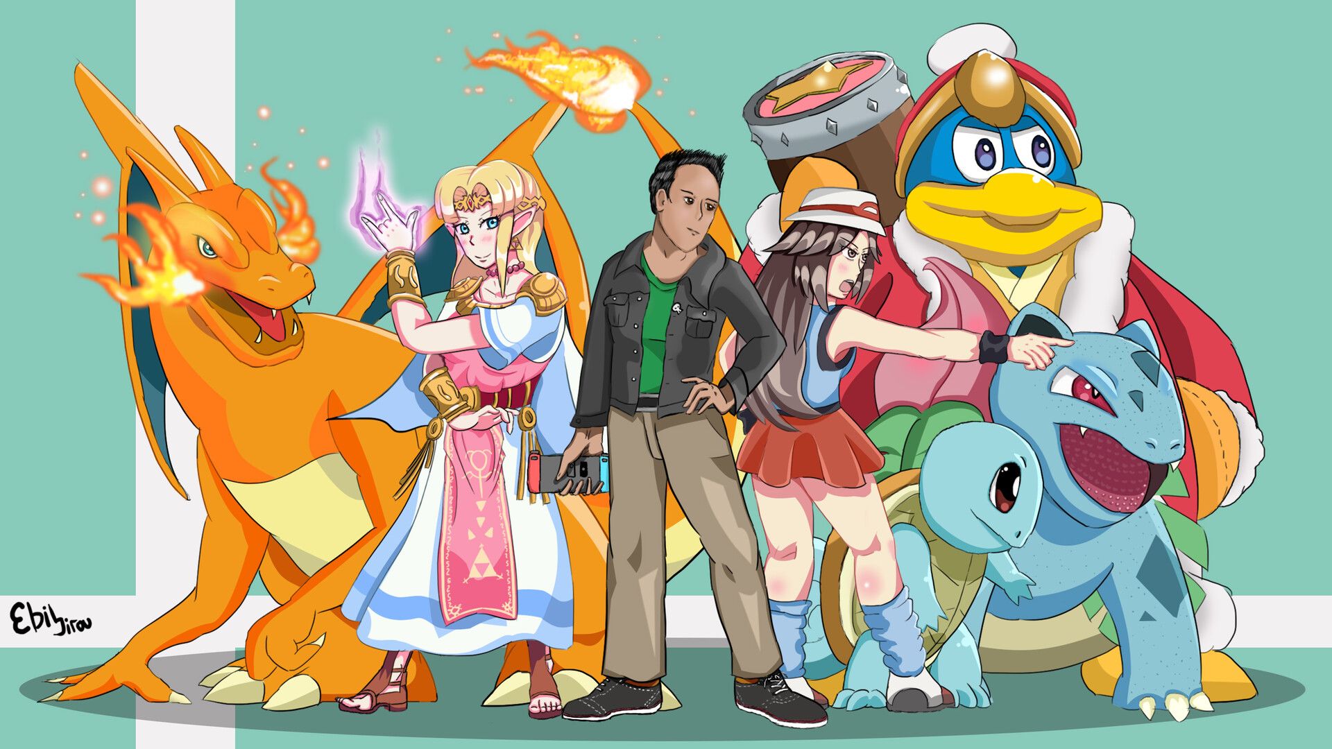 Personaggi Super Smash Bros Ultimate, 1920x1080 Full HD 1080p, Desktop