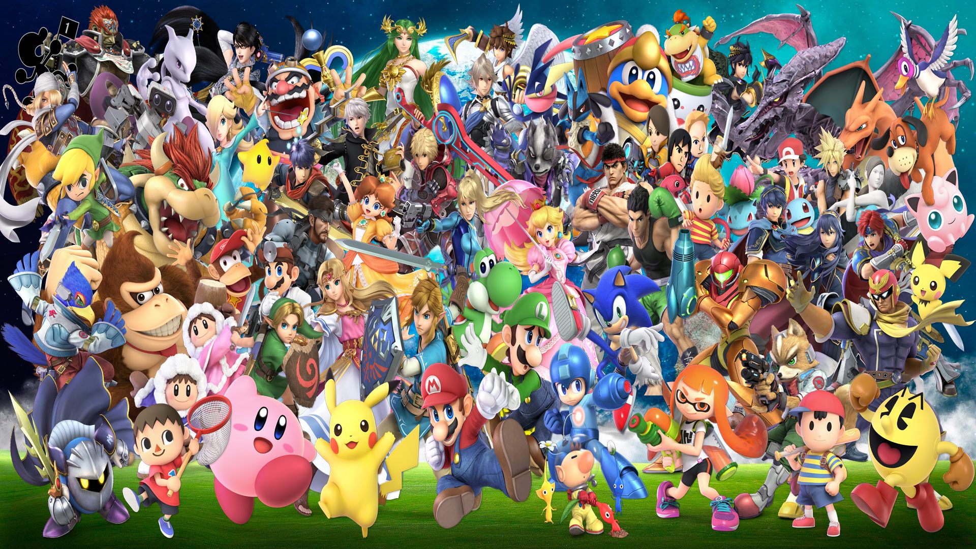 Personaggi Super Smash Bros Ultimate, 1920x1080 Full HD 1080p, Desktop