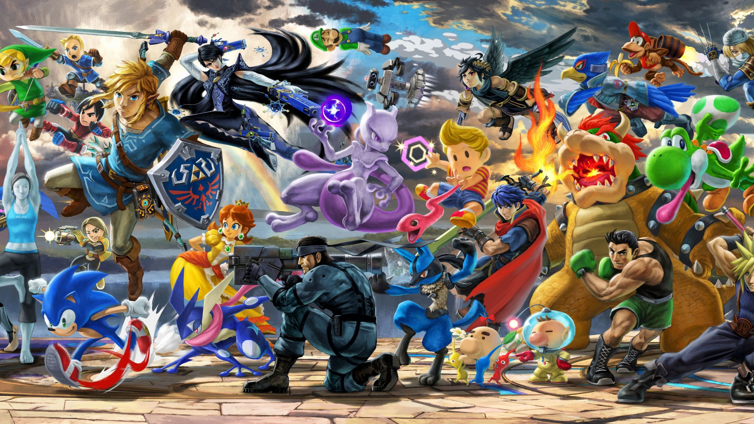 Personaggi Super Smash Bros Ultimate, 2560x1440 1440p, Desktop