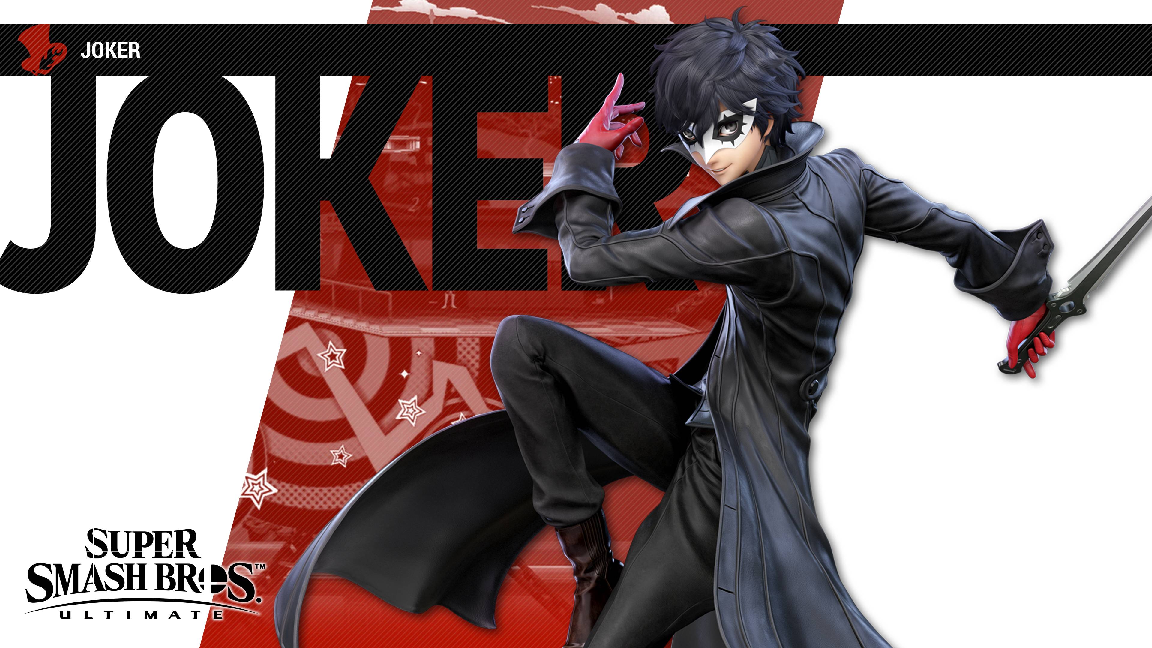 Joker Persona 5 Smash Bros, DC Comics, 3840x2160 4K, Desktop 4K
