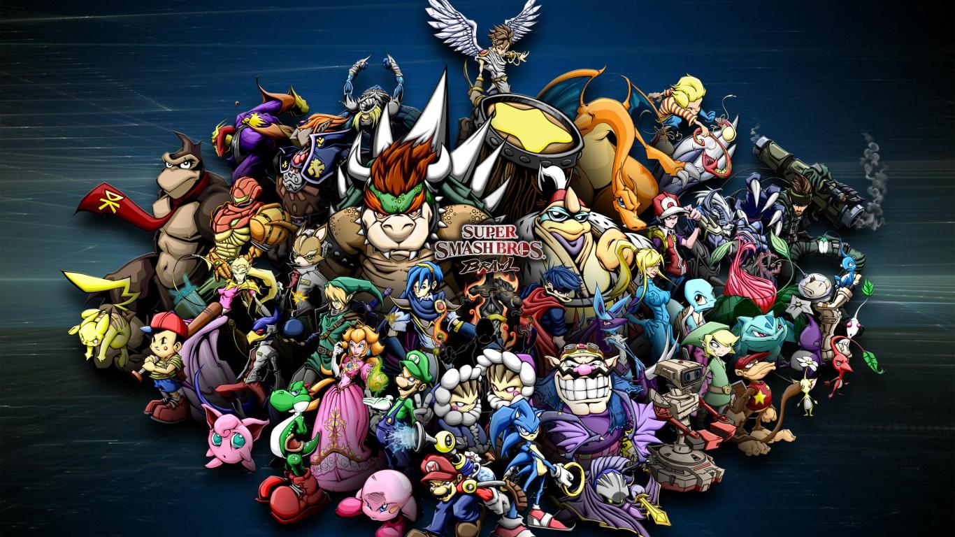 Personaggi Super Smash Bros Ultimate, 1366x768 720p, Laptop