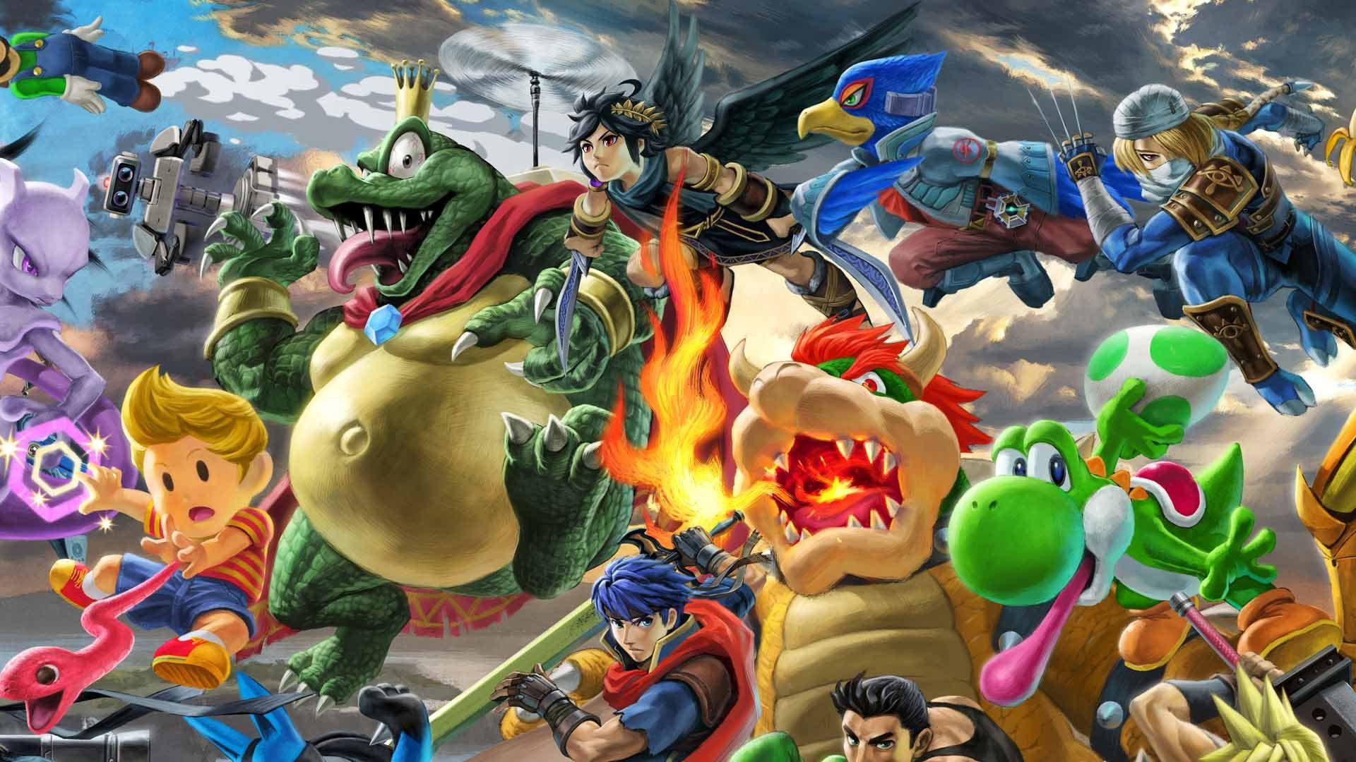Personaggi Super Smash Bros Ultimate, 1920x1080 Full HD, PC Desktop