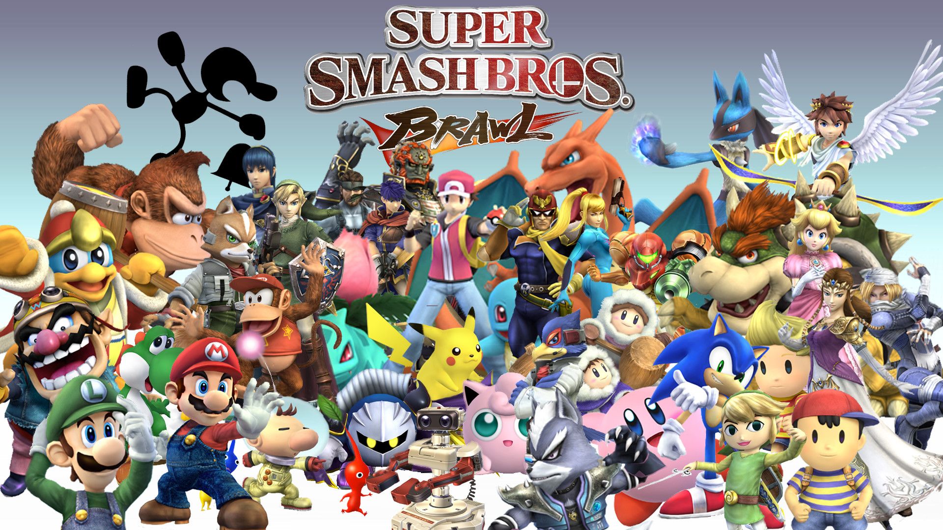Personaggi Super Smash Bros Brawl, 1920x1080 1080p, Laptop