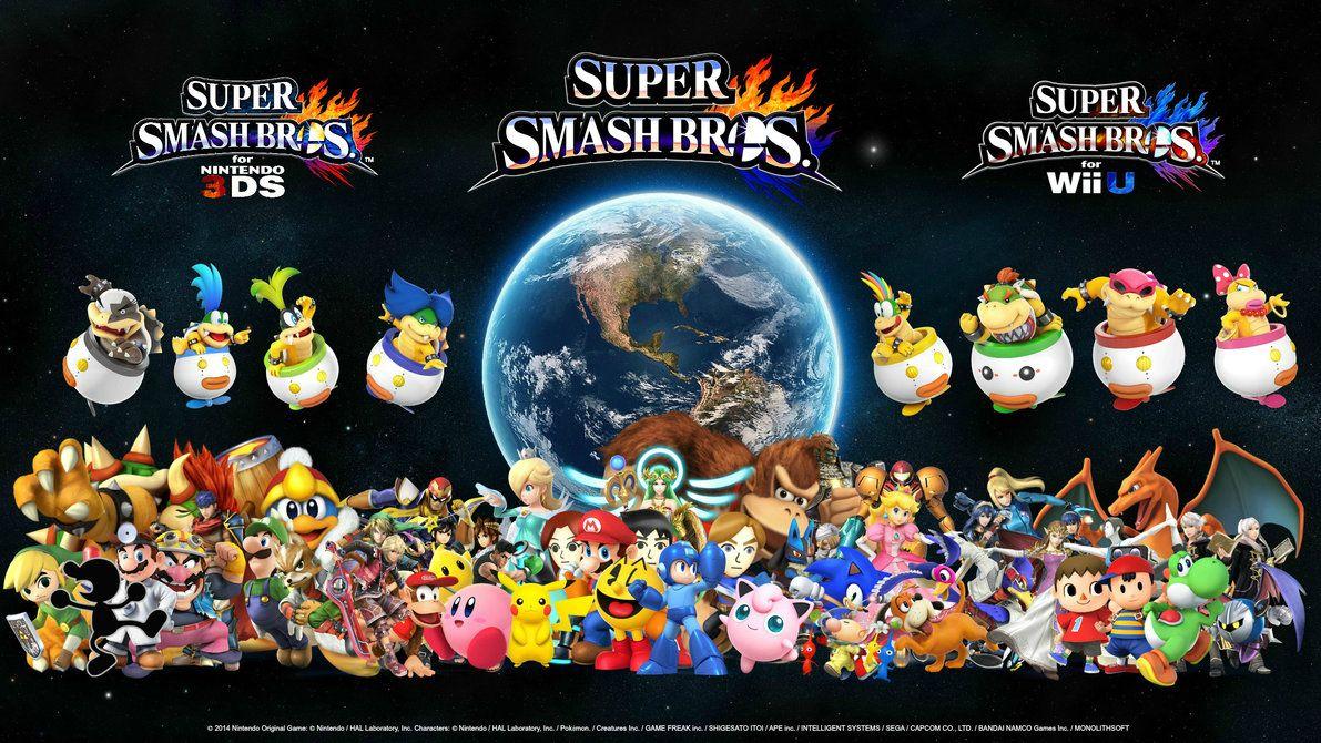 Personaggi Super Smash Bros Wii U, 1191x670 HD, Laptop