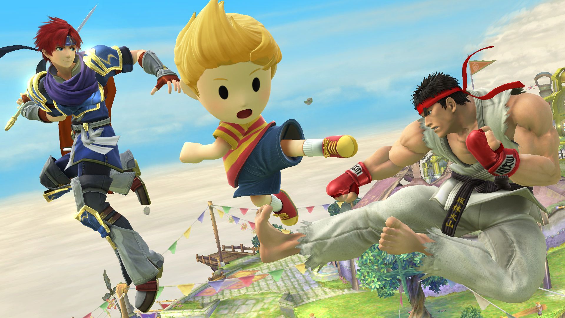 Personaggi Super Smash Bros con Ryu, 1920x1080 1080p, PC Desktop