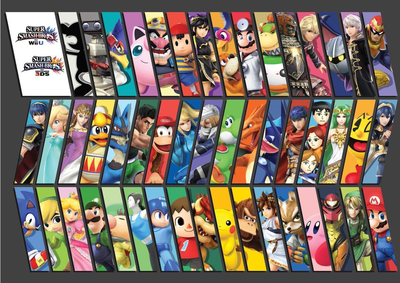 Personaggi Super Smash Bros Wii U, 1280x905 HD, Desktop
