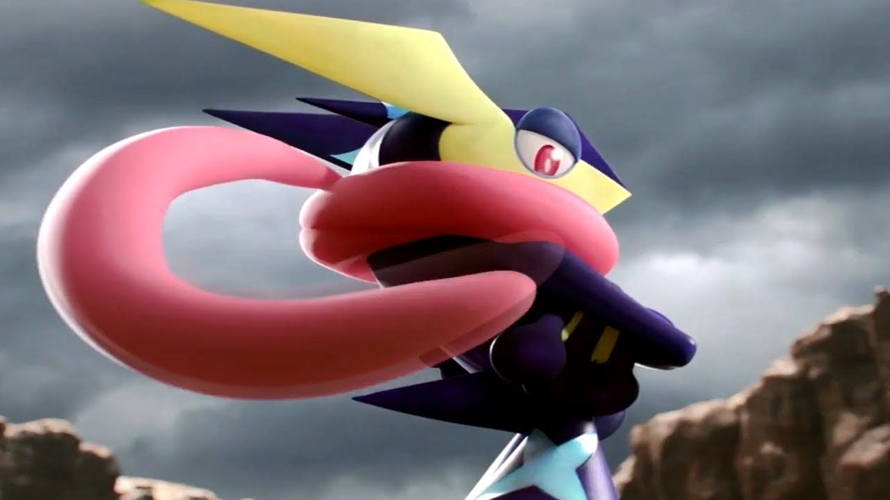 Greninja Pokémon lingua estesa, 1280x720 HD, Desktop