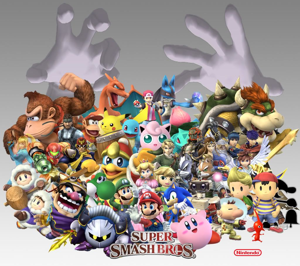 Selezione personaggi Super Smash Bros, 1600x900 900p, Laptop