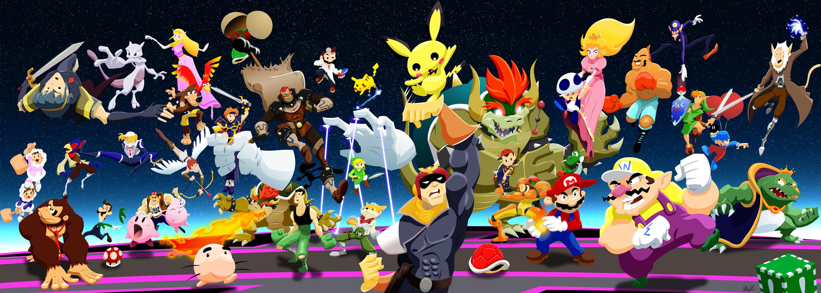 Personaggi Super Smash Bros Wii U, 1920x1080 1080p, Desktop