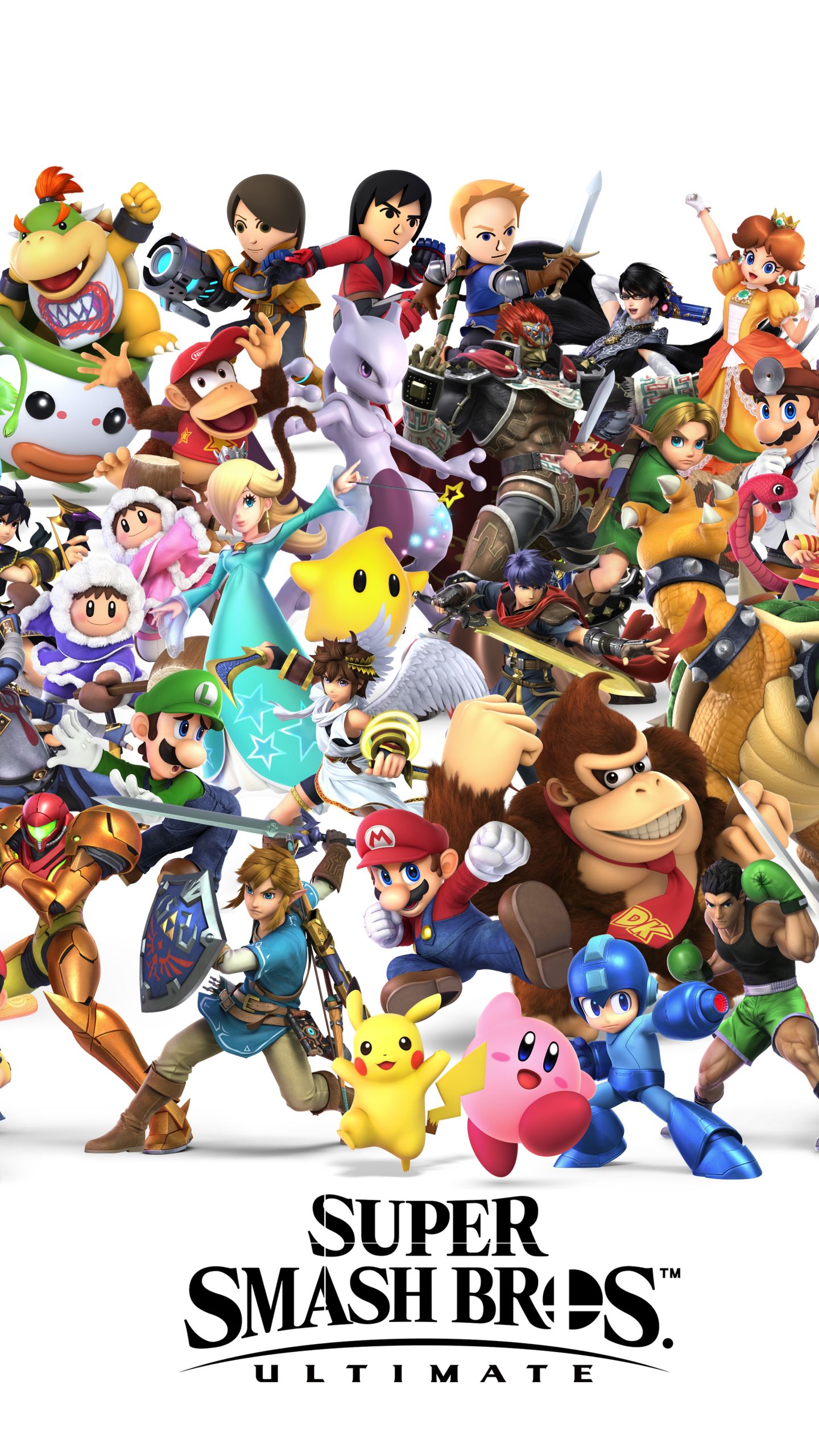 Personaggi Super Smash Bros Ultimate, 1440x2560 Verticale, Mobile