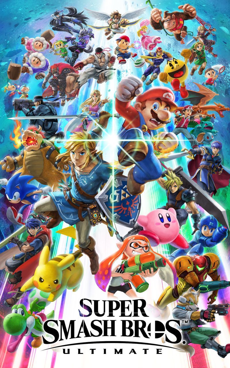 Personaggi Super Smash Bros Ultimate, Nintendo, 800x1280 Full HD Verticale, Smartphone