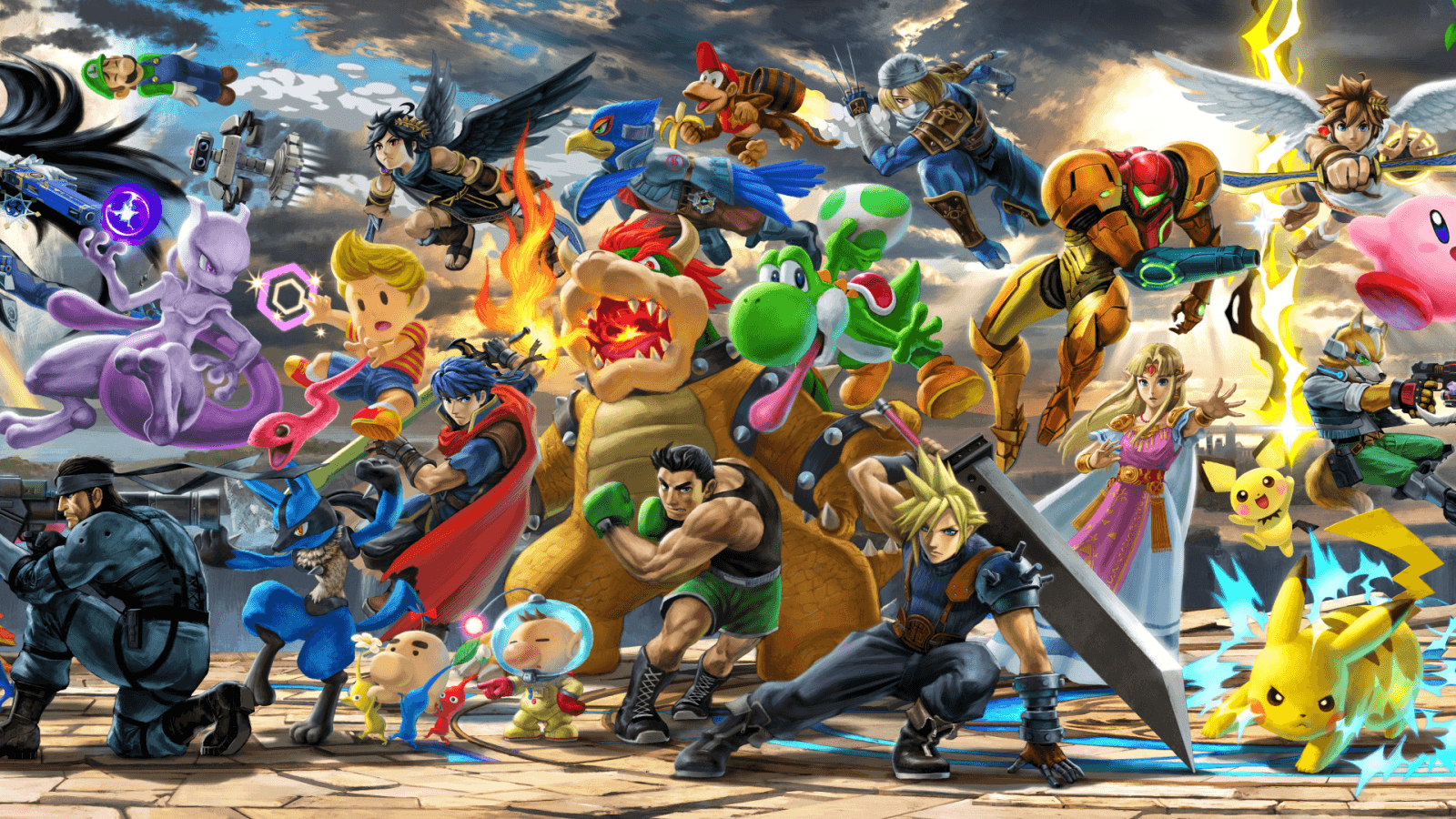 Personaggi Super Smash Bros Ultimate, 1600x900 HD, PC