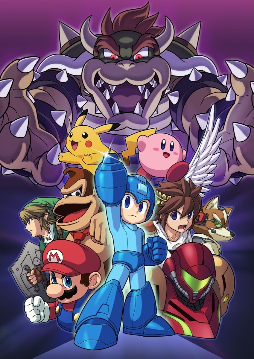 Personaggi Super Smash Bros, picchiaduro, 849x1200 Verticale, Telefono