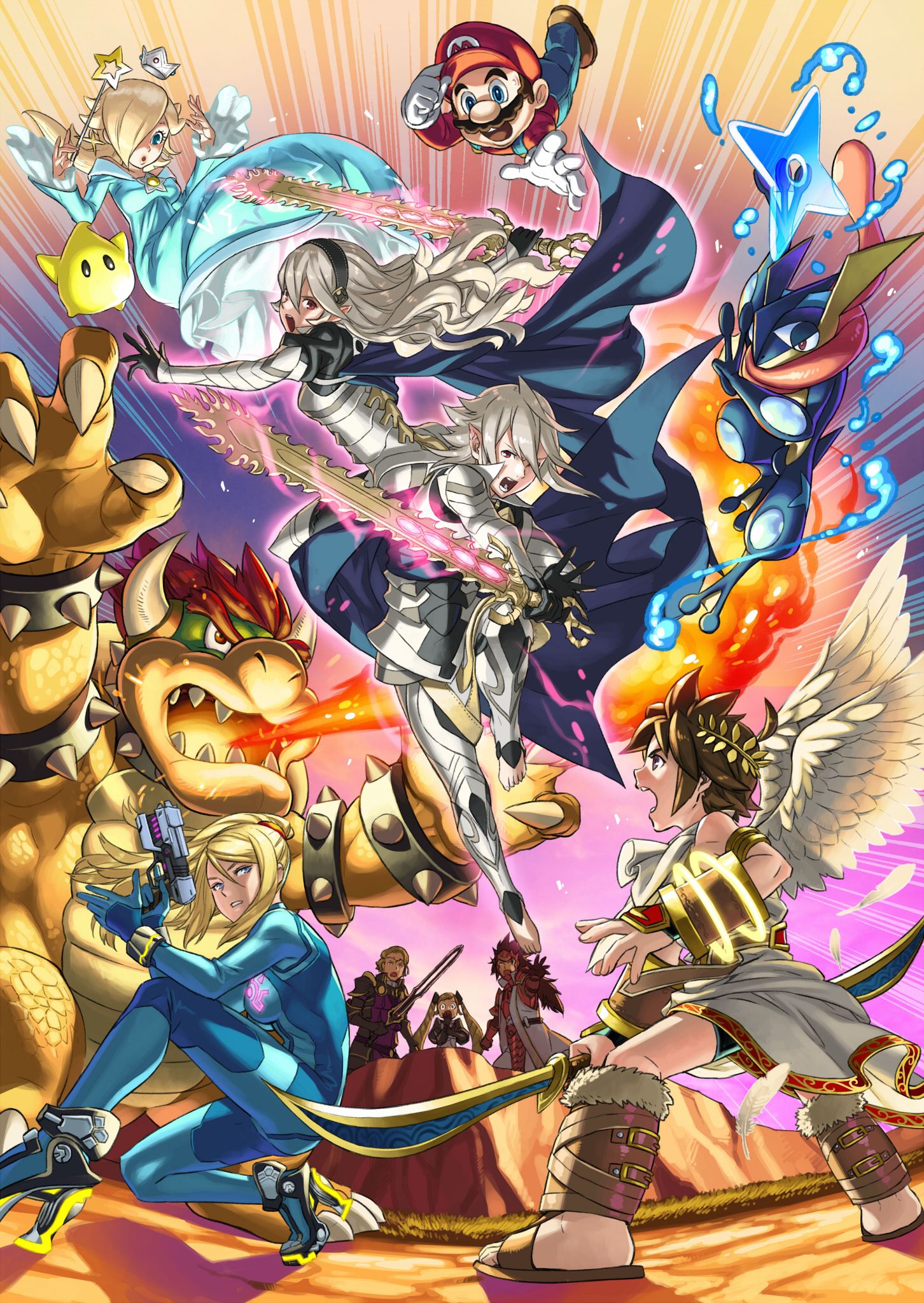 Personaggi Super Smash Bros, 1452x2048 Full HD Verticale, Realme