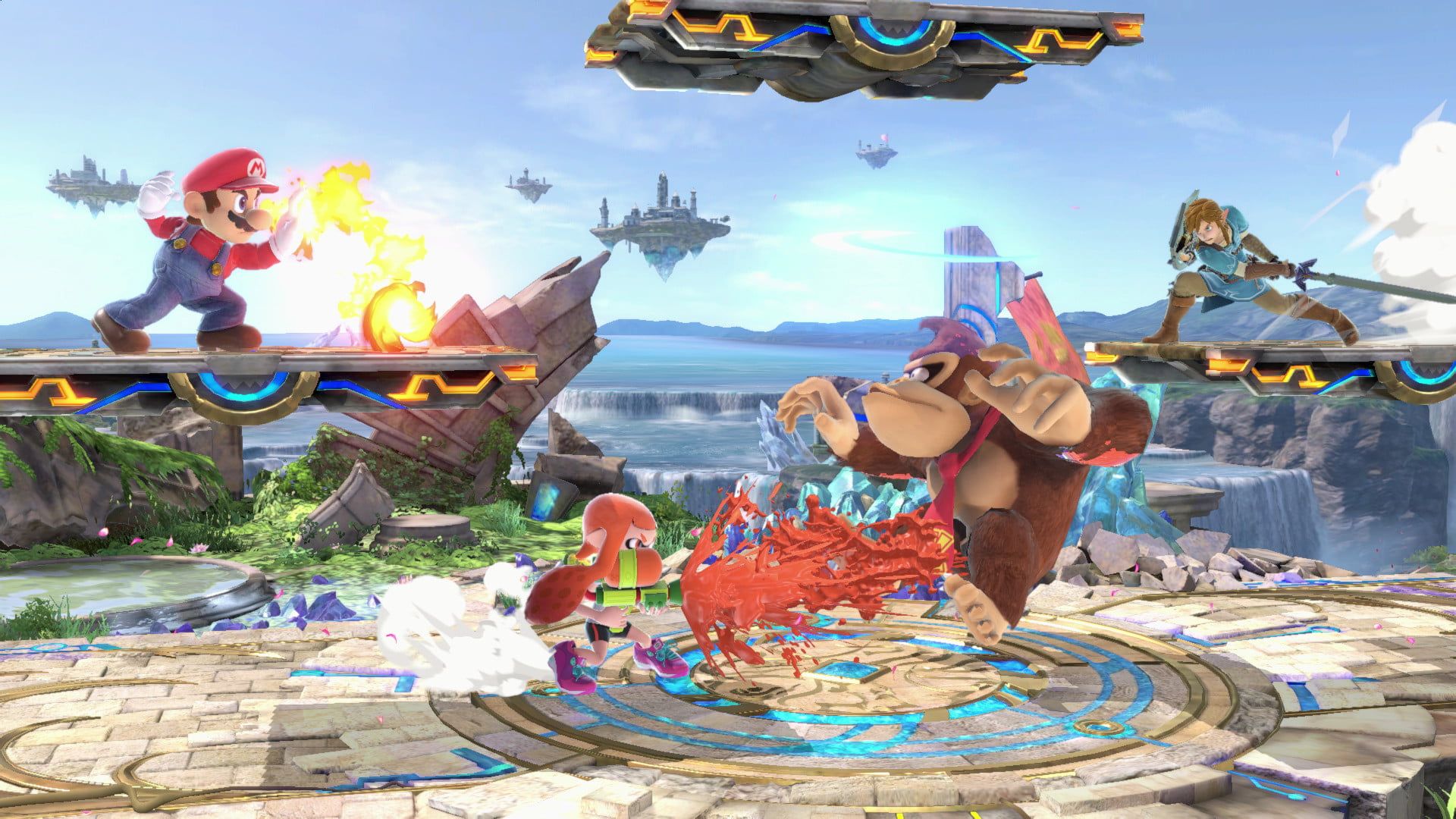 Super Smash Bros combattimento personaggi, 1920x1080 Full HD, PC