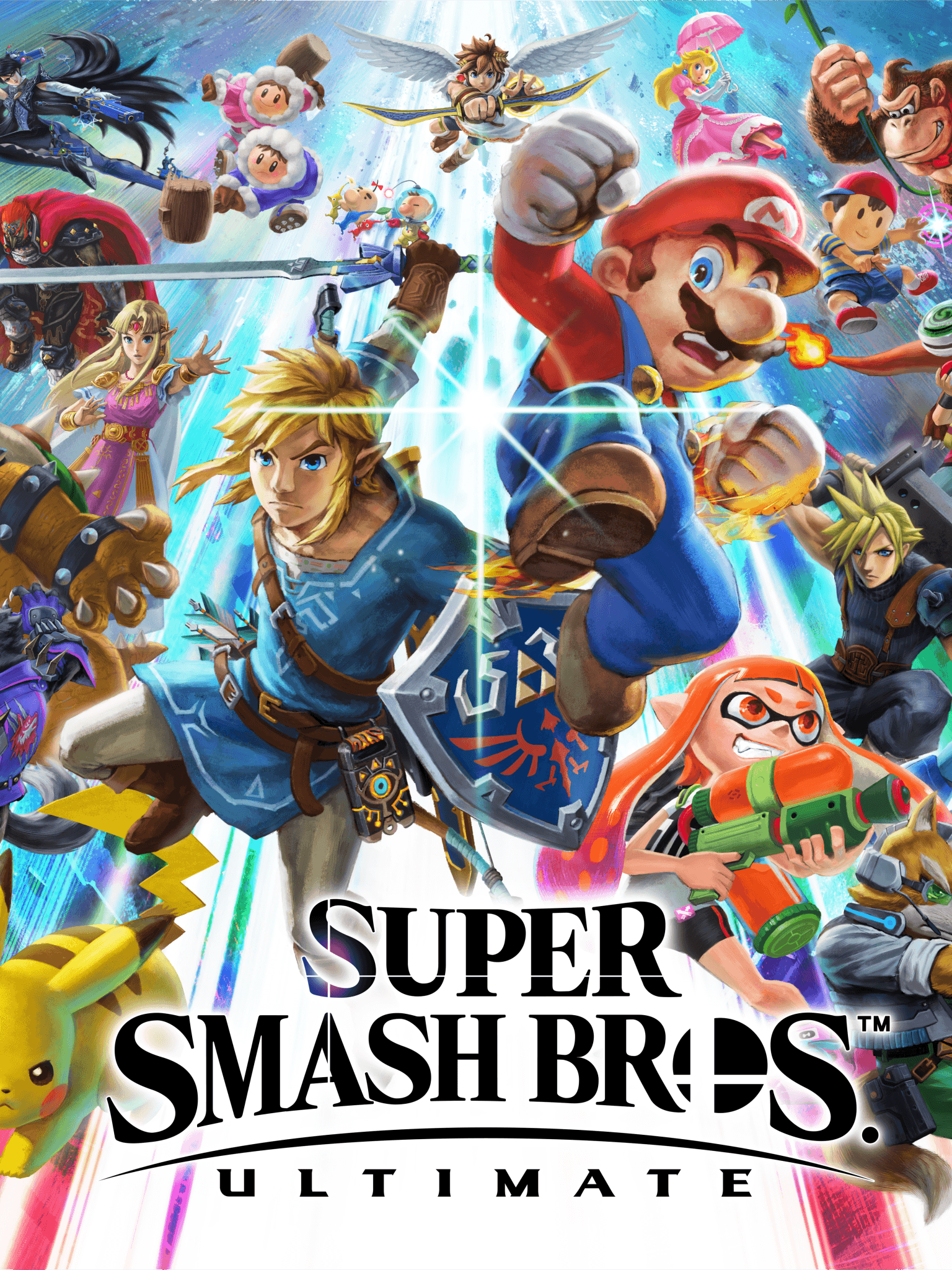 Personaggi Super Smash Bros Ultimate, picchiaduro, 1536x2048 Verticale, Telefono