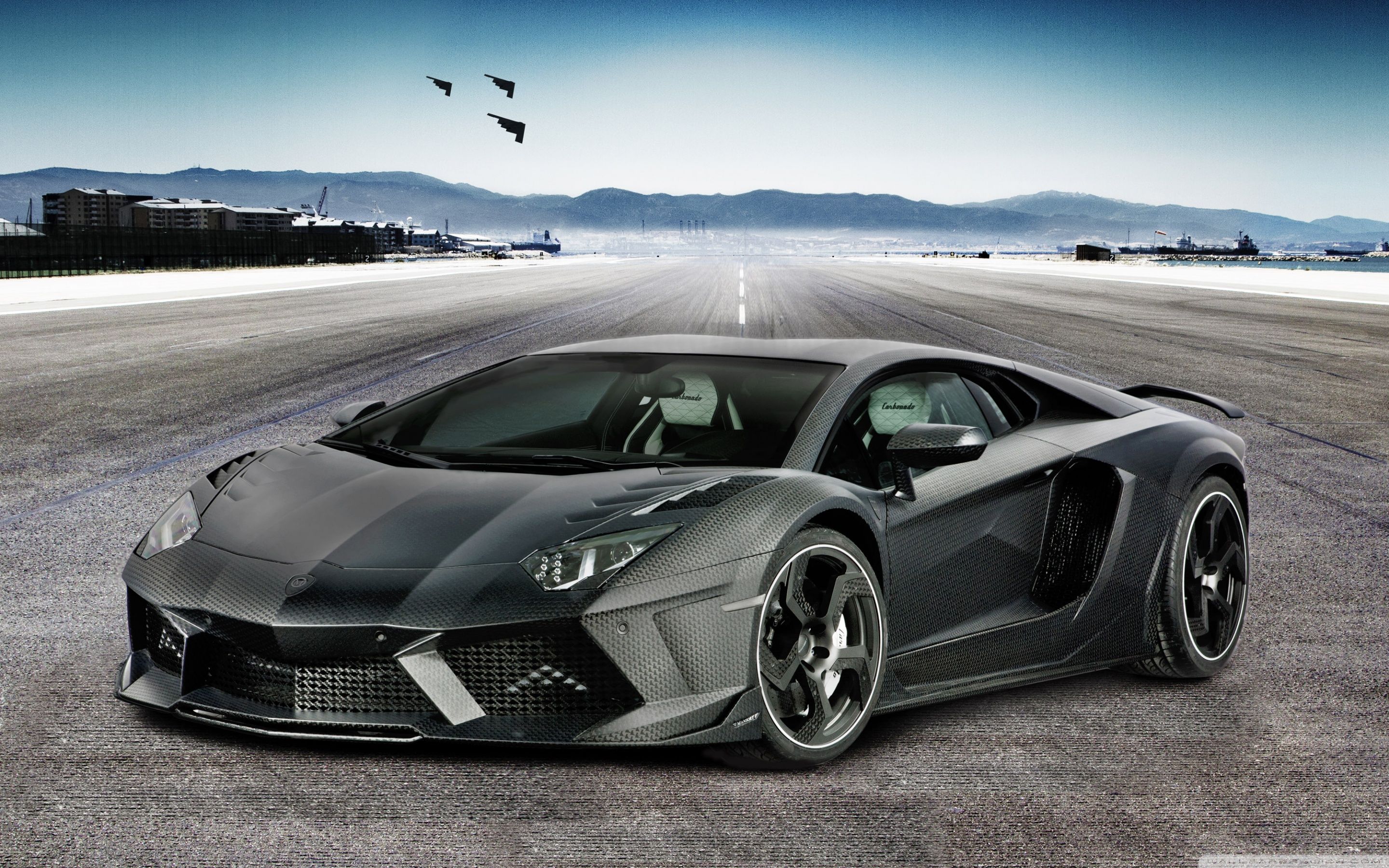 Lamborghini Aventador grigia, 2880x1800 2K, Laptop