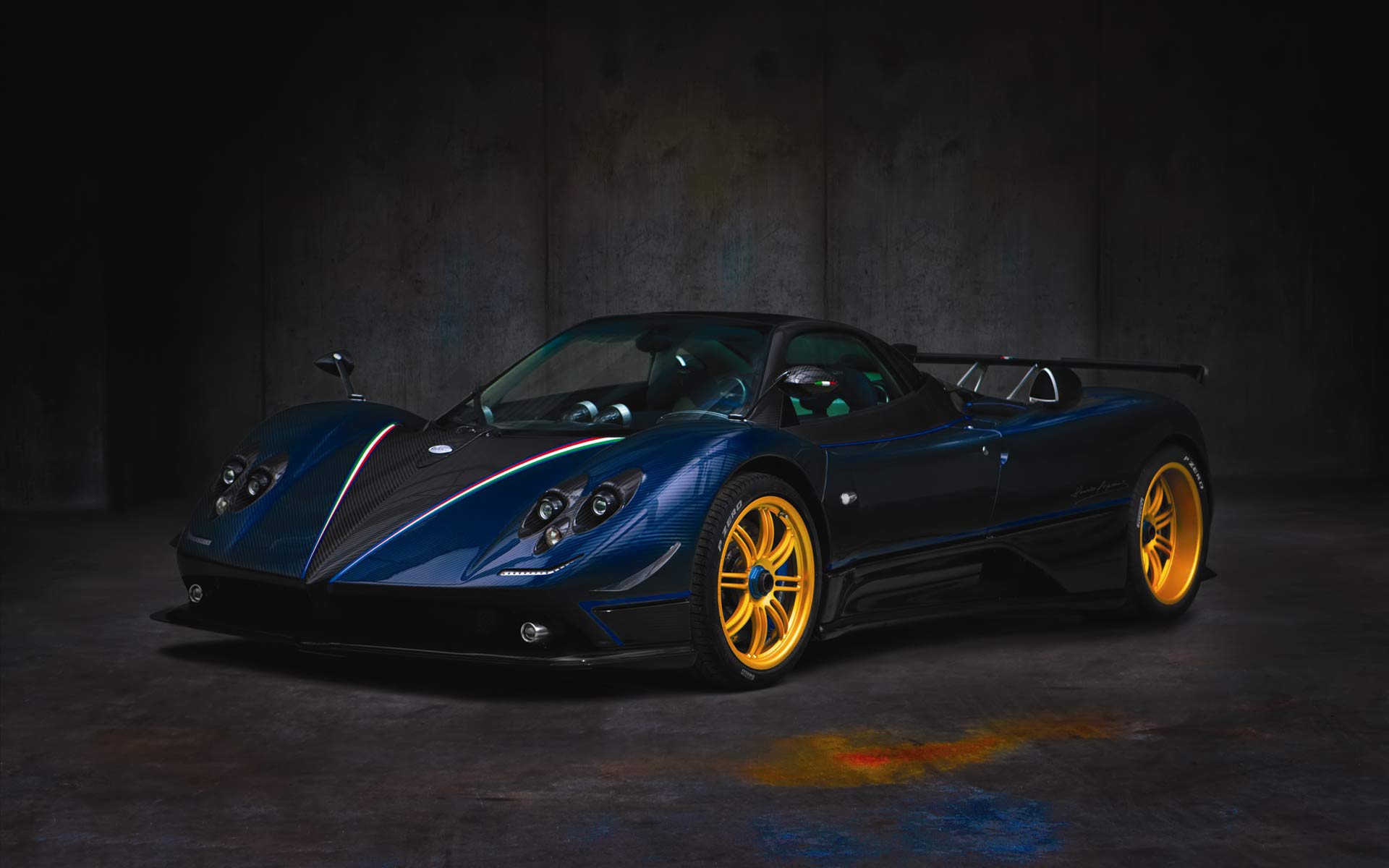 Pagani Zonda blu scuro, 1920x1200 WUXGA, Laptop