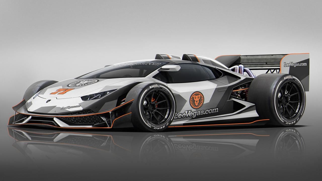 Lamborghini Huracan stile F1, Sant'Agata Bolognese, 1280x720 720p, Laptop