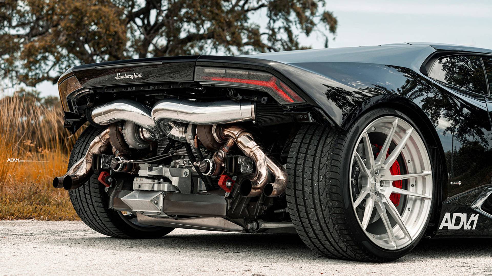 Lamborghini Huracán biturbo modificata, 1920x1080 1080p, Laptop