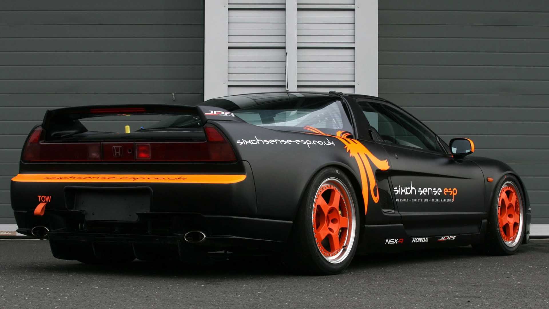 Honda NSX nera modificata, 1920x1080 Full HD 1080p, PC