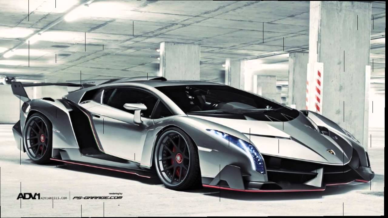 Lamborghini Veneno grigia garage, 1280x720 720p, iMac