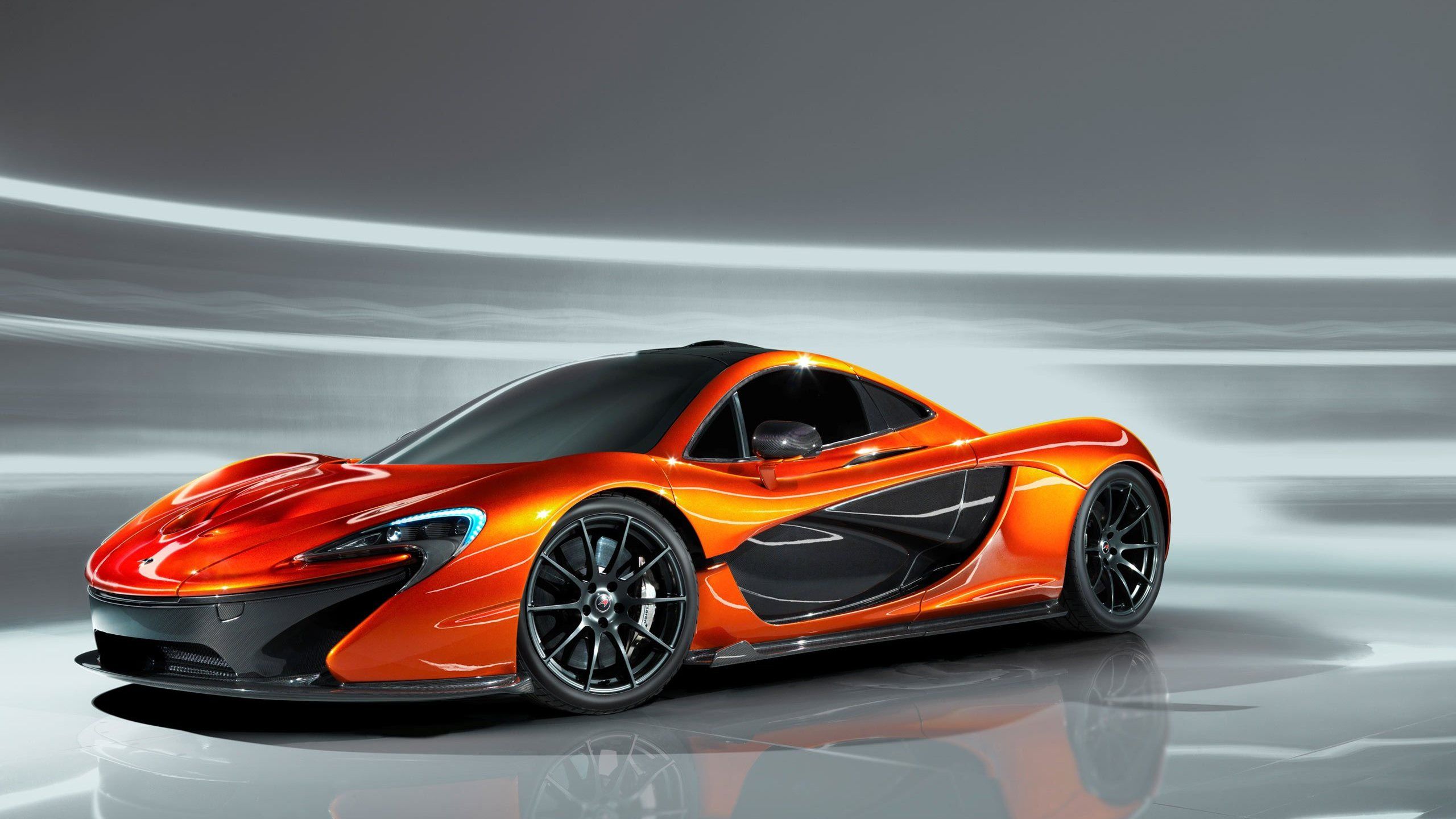McLaren P1 arancione, supercar britannica, 2560x1440 1440p, Desktop