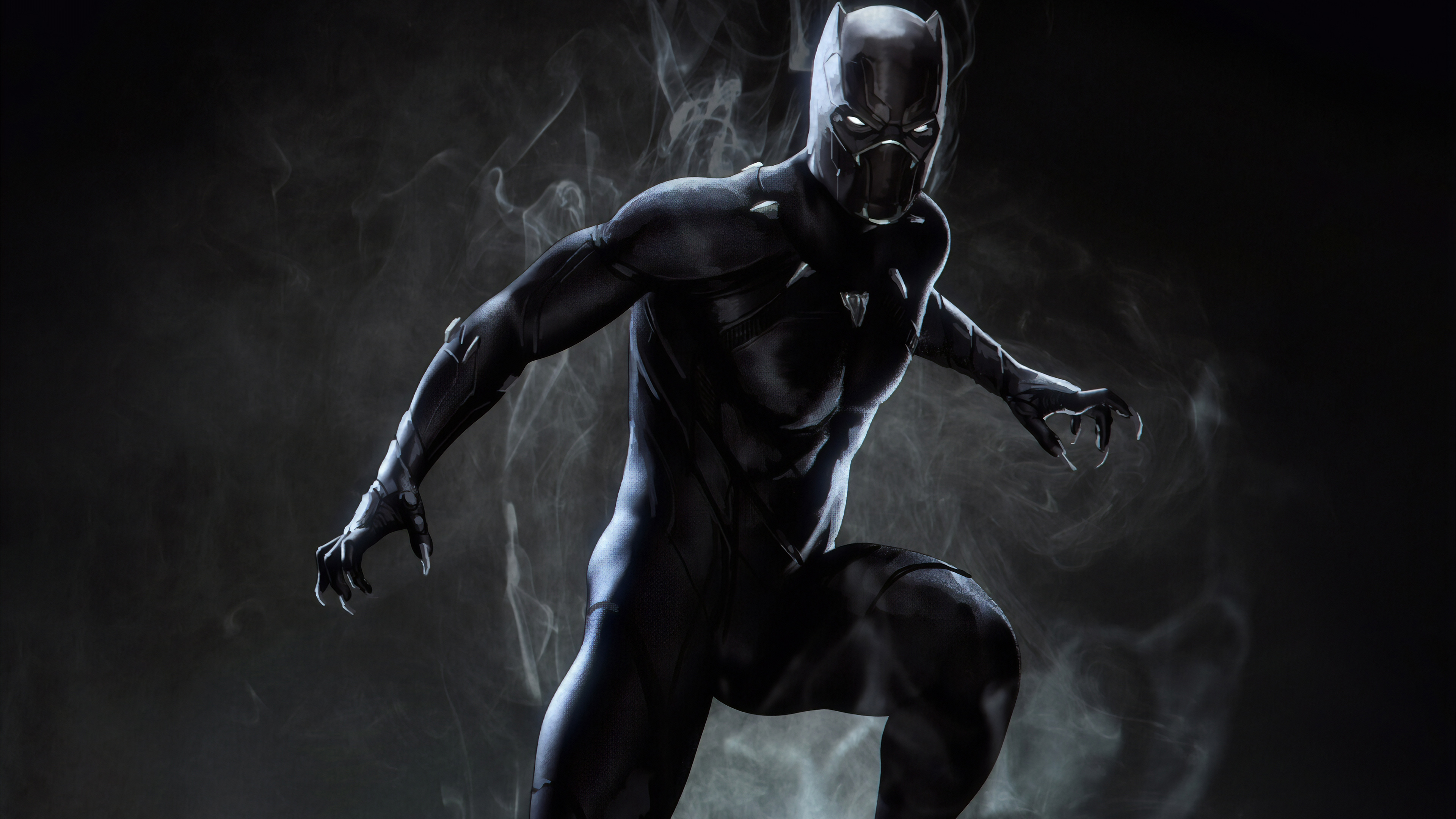 Black Panther Marvel supereroe, MCU, 3840x2160 Ultra HD, 4K TV