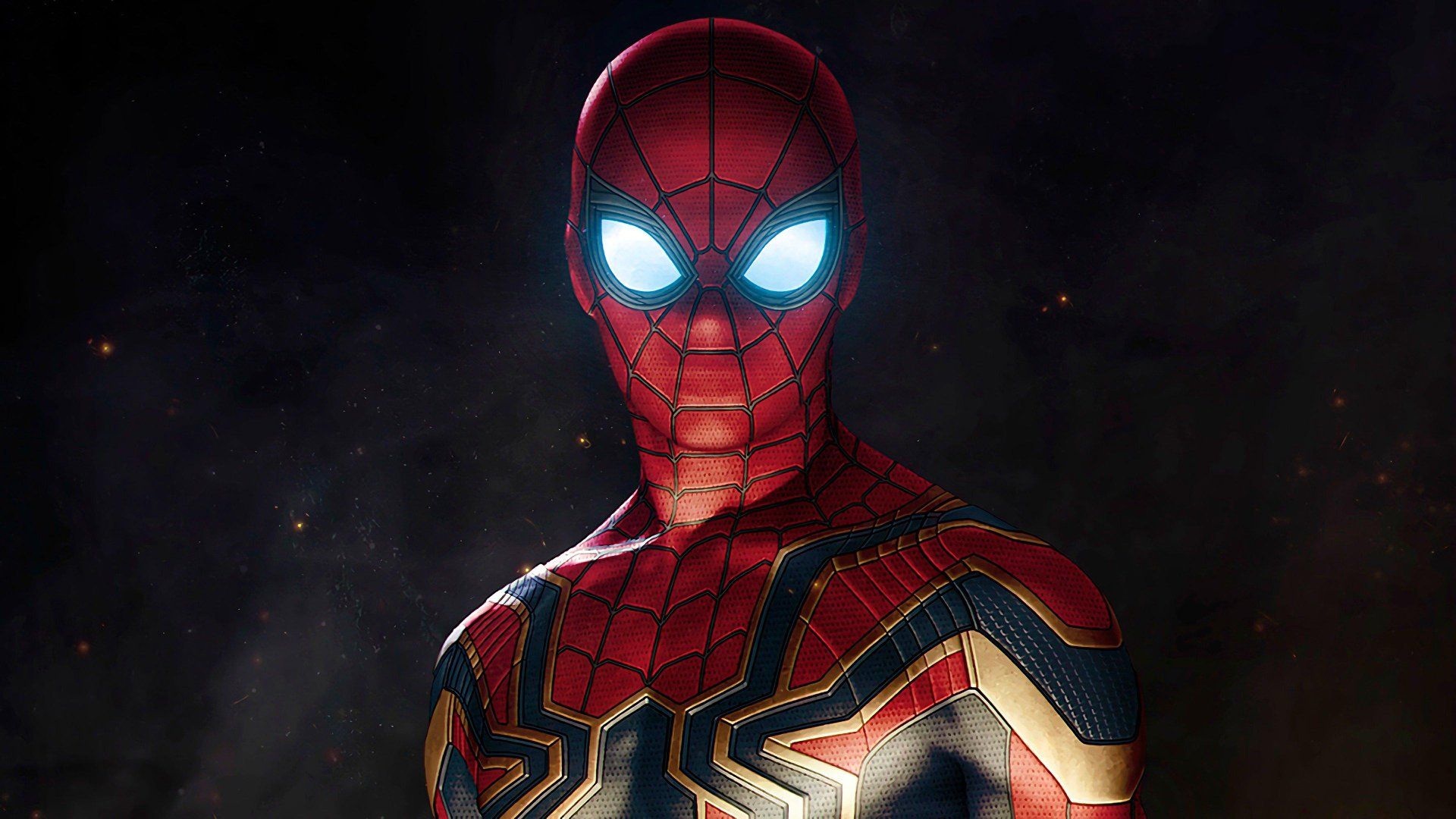 Spider-Man Iron Spider armatura, Marvel, 1920x1080 Full HD, Desktop
