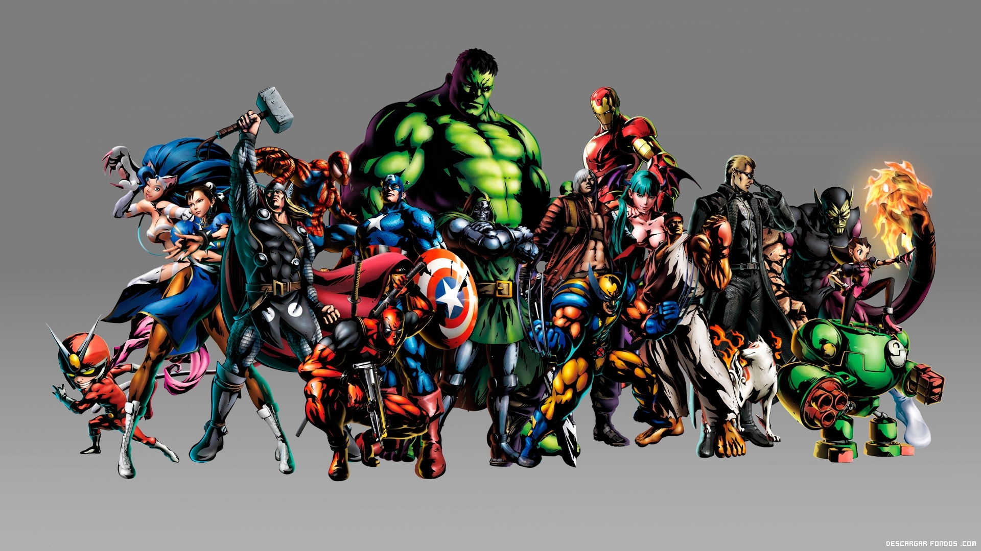 Gruppo supereroi Marvel Avengers, 1920x1080 Full HD 1080p, Desktop