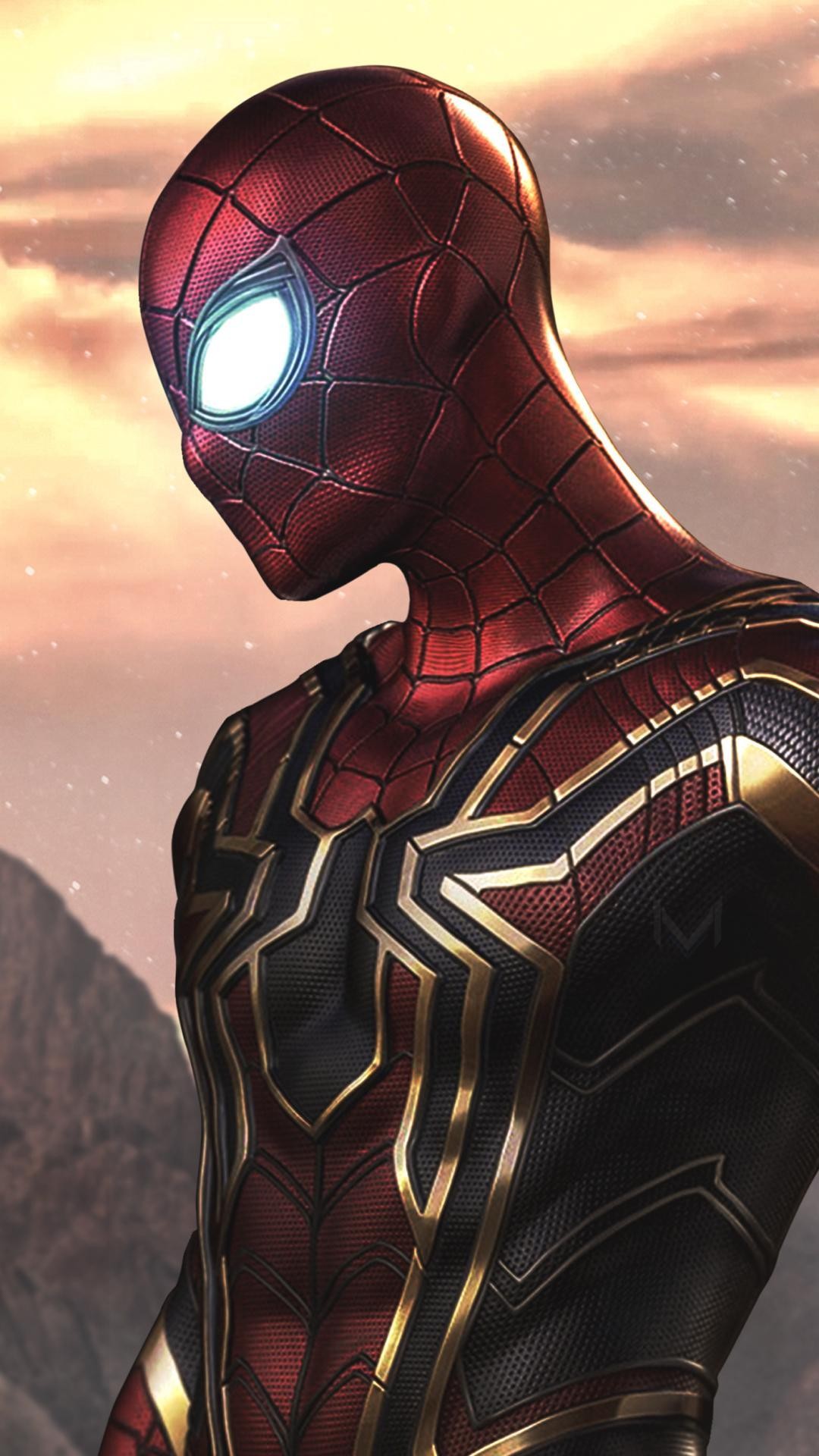 Iron Spider Spider-Man, Uomo Ragno, 1080x1920 Full HD Verticale, iPhone