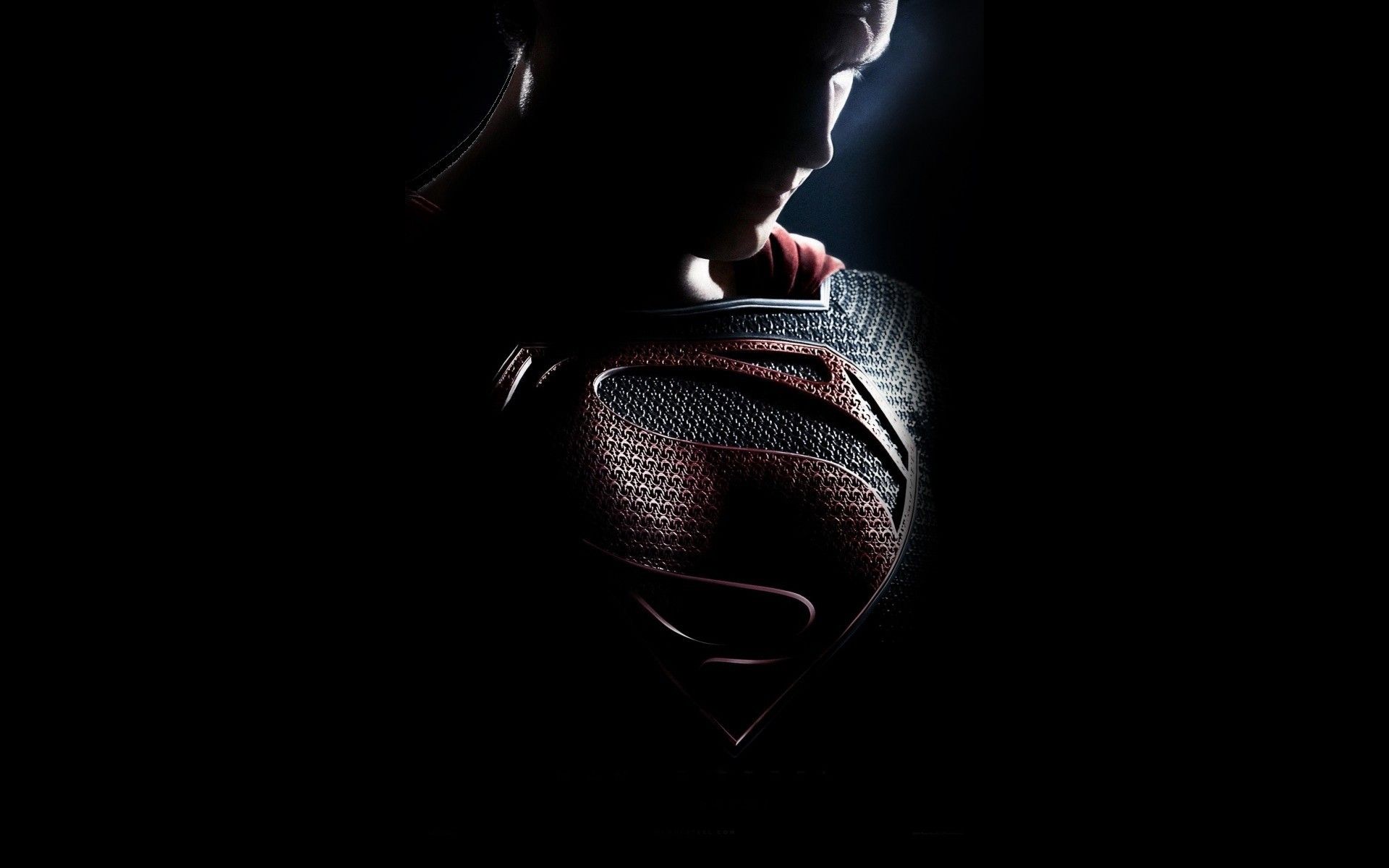 Superman logo silhouette scuro, 1920x1200 WUXGA, Laptop