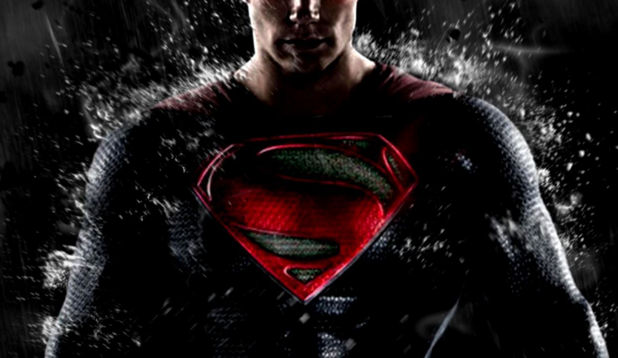 Superman logo scuro drammatico, 1243x721 HD, Laptop