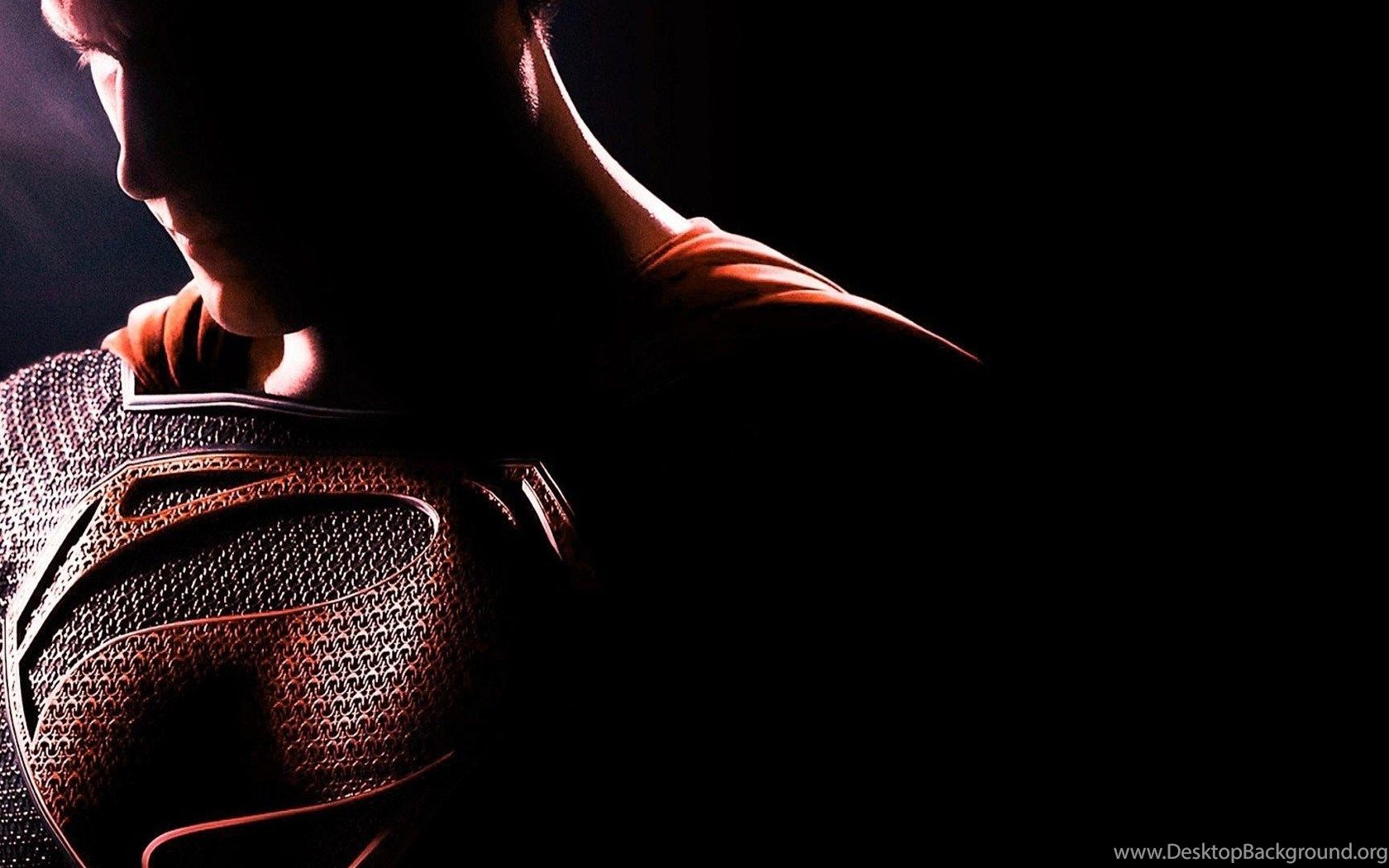 Superman silhouette costume scuro, 1680x1050 900p, Desktop