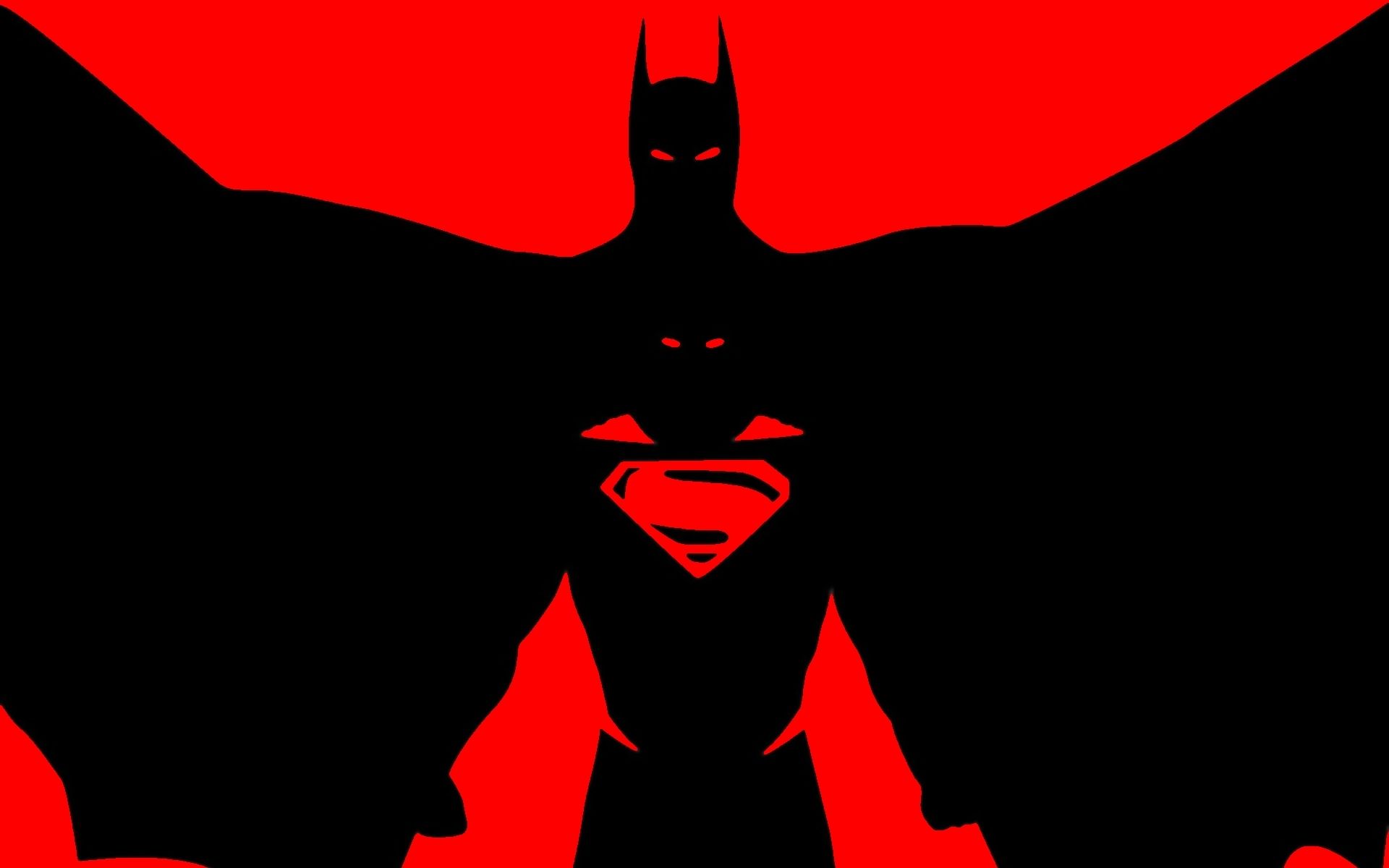 Batman silhouette logo Superman, Gotham, 1920x1200 Full HD+, Desktop