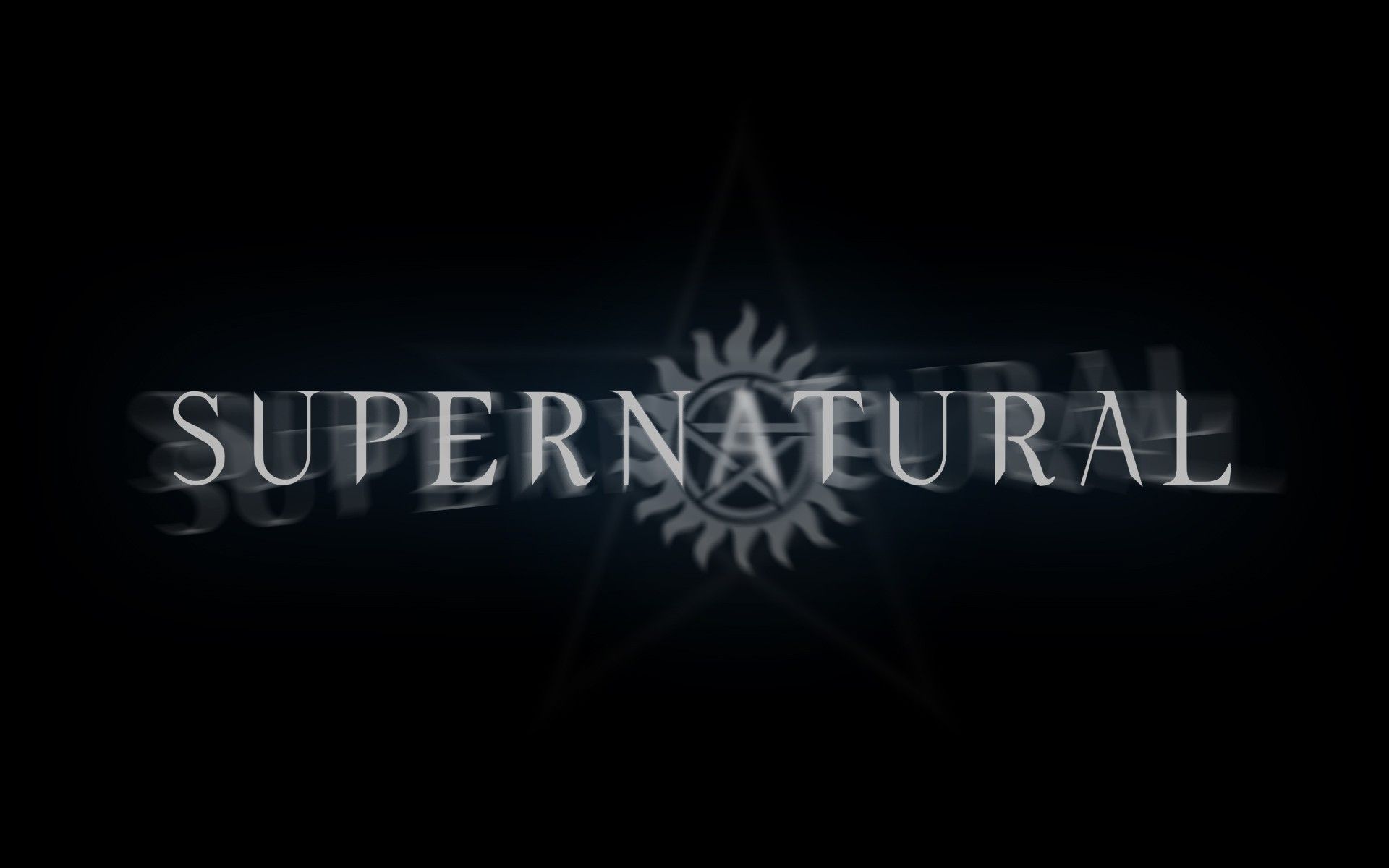 Logo Supernatural sfondo nero, 1920x1200 Full HD+, Monitor Gaming