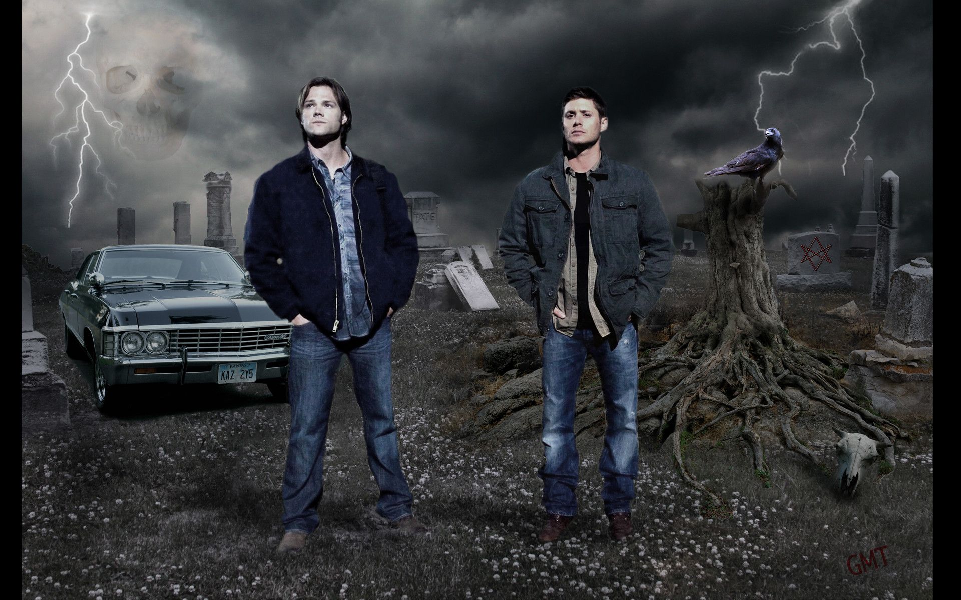Sam e Dean Winchester Supernatural, 1920x1200 WUXGA, Desktop