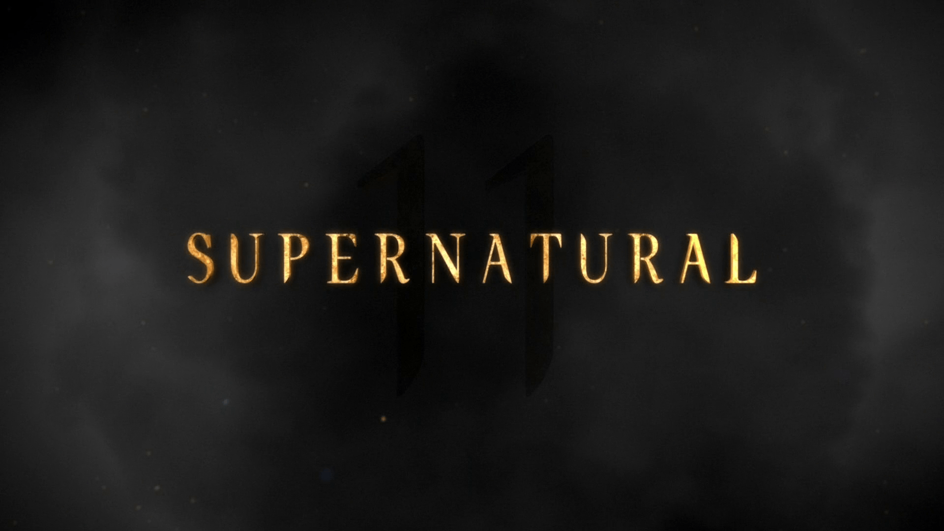 Logo Supernatural testo dorato, 1920x1080 Full HD, PC Desktop