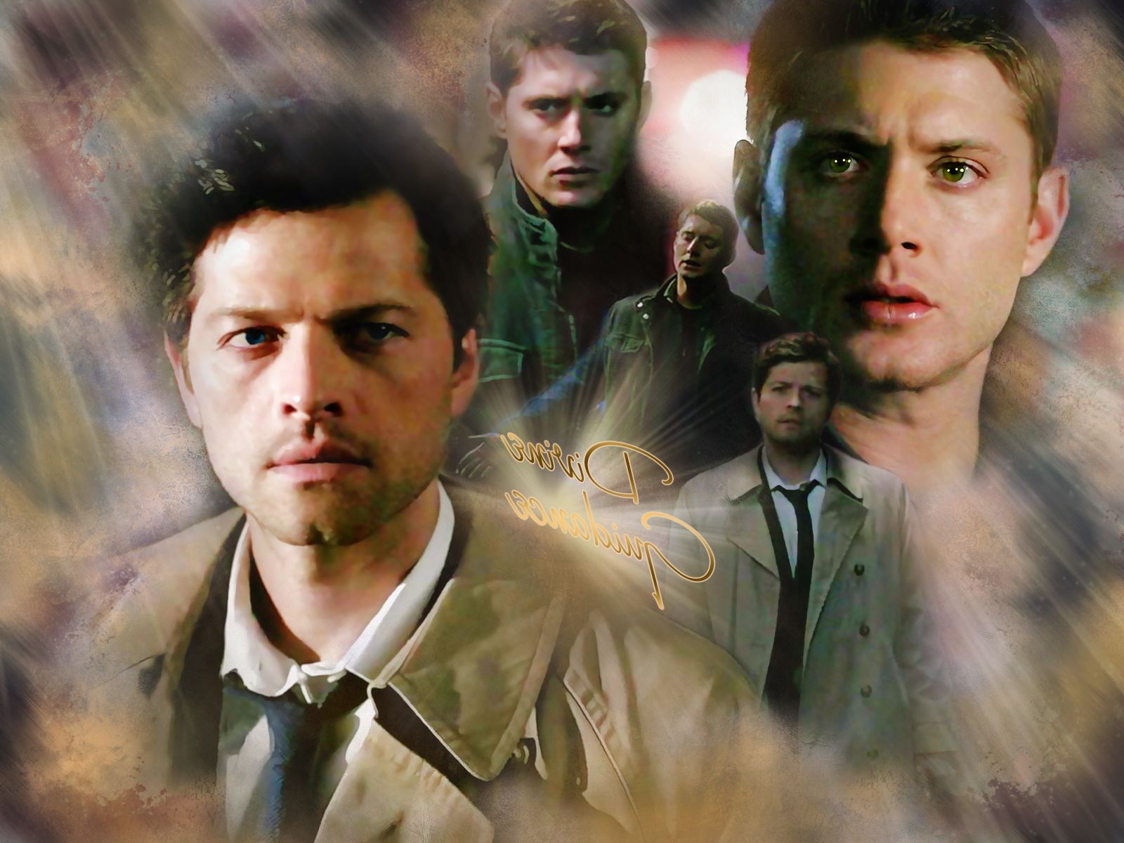 Castiel e Dean, Supernatural, 1600x1200 HD, Desktop