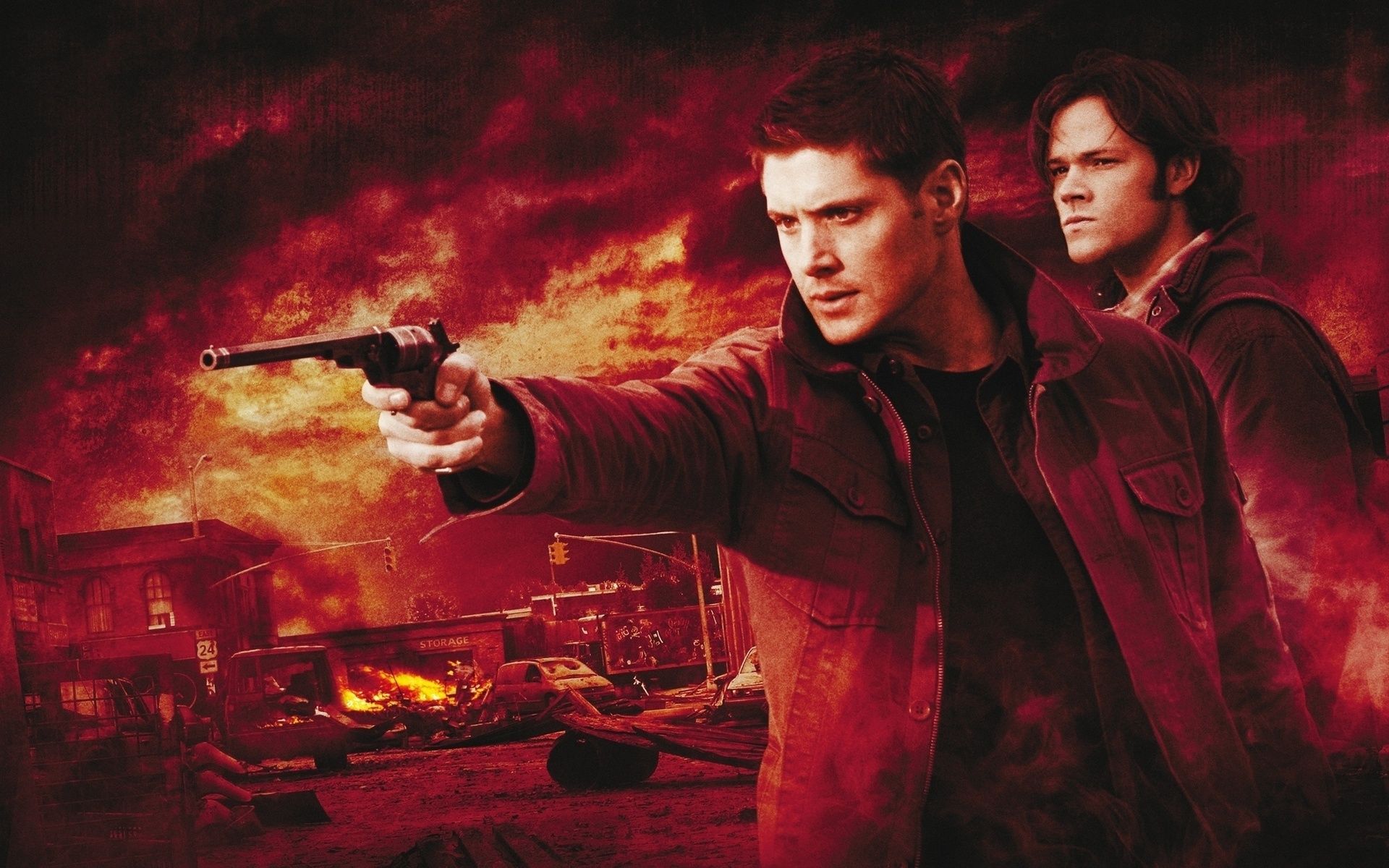 Supernatural Dean e Sam armati, 1920x1200 Full HD+, PC Desktop