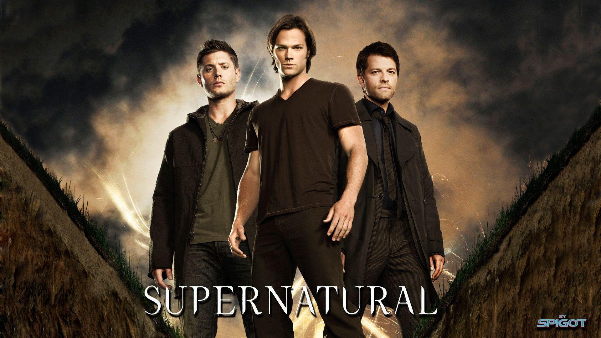 Supernatural Dean Sam Castiel, 1920x1080 Full HD, Monitor Gaming